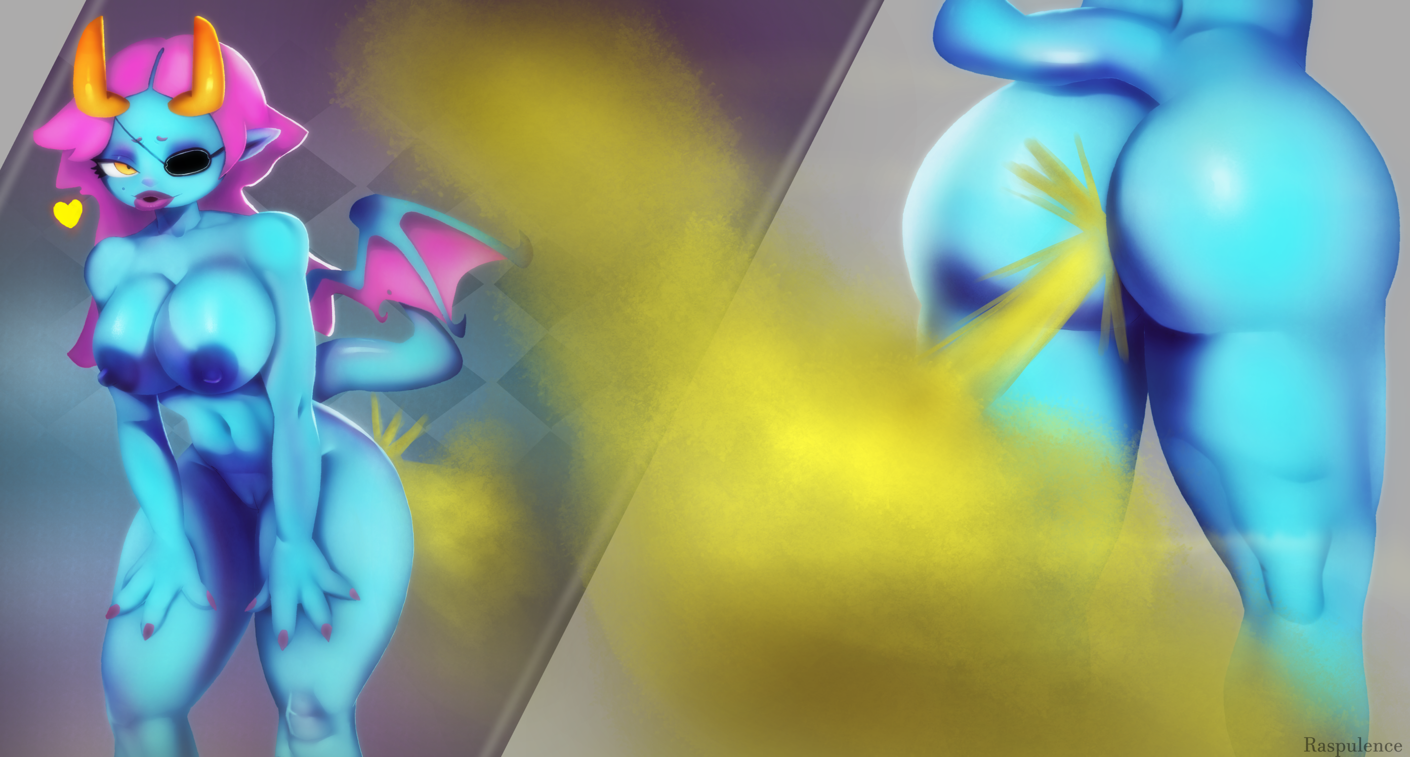 Blue Lady (Nonstop Game: Idle Rpg) Rule 34 Image