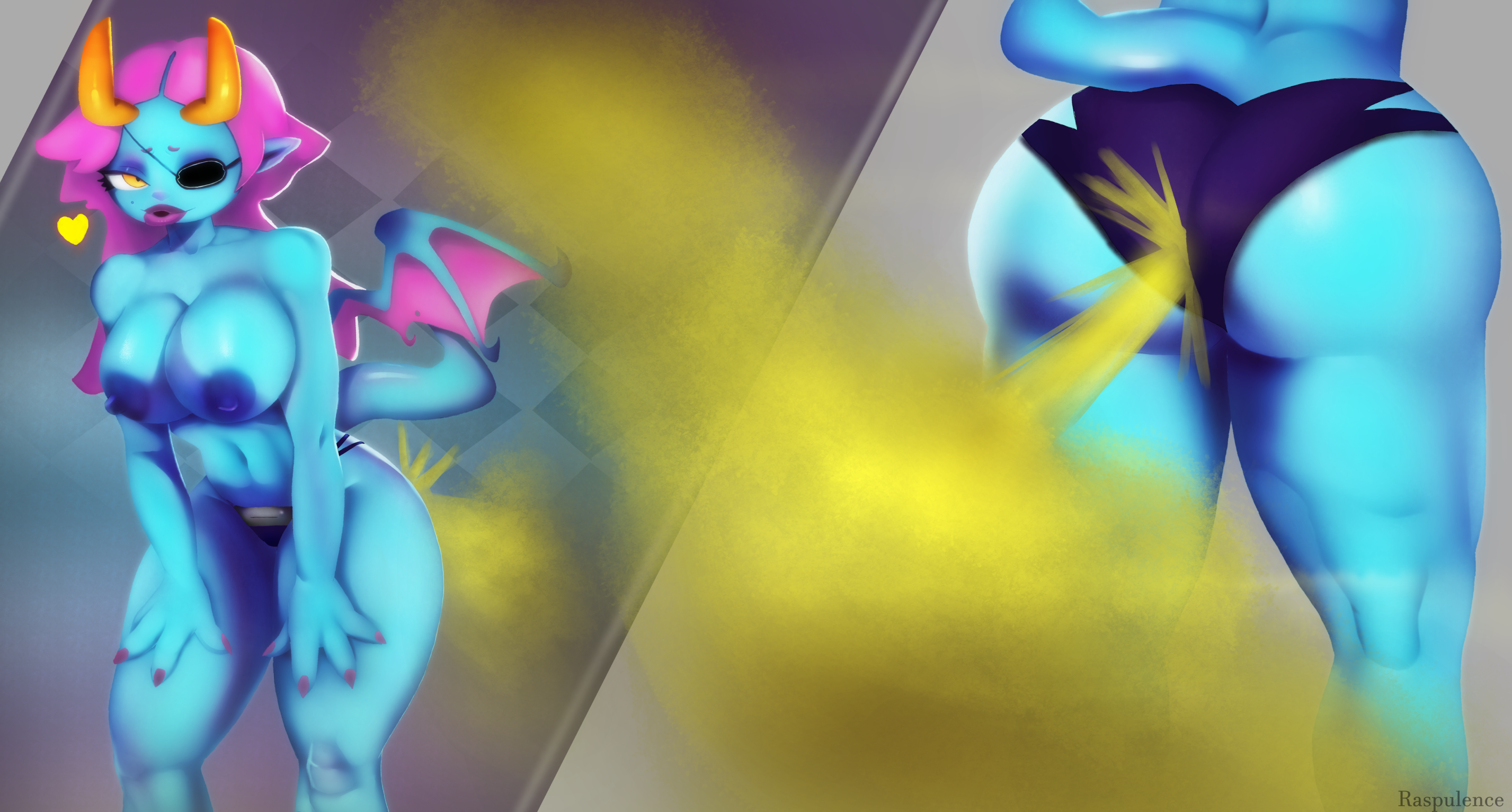 Blue Lady (Nonstop Game: Idle Rpg) Rule 34 Image