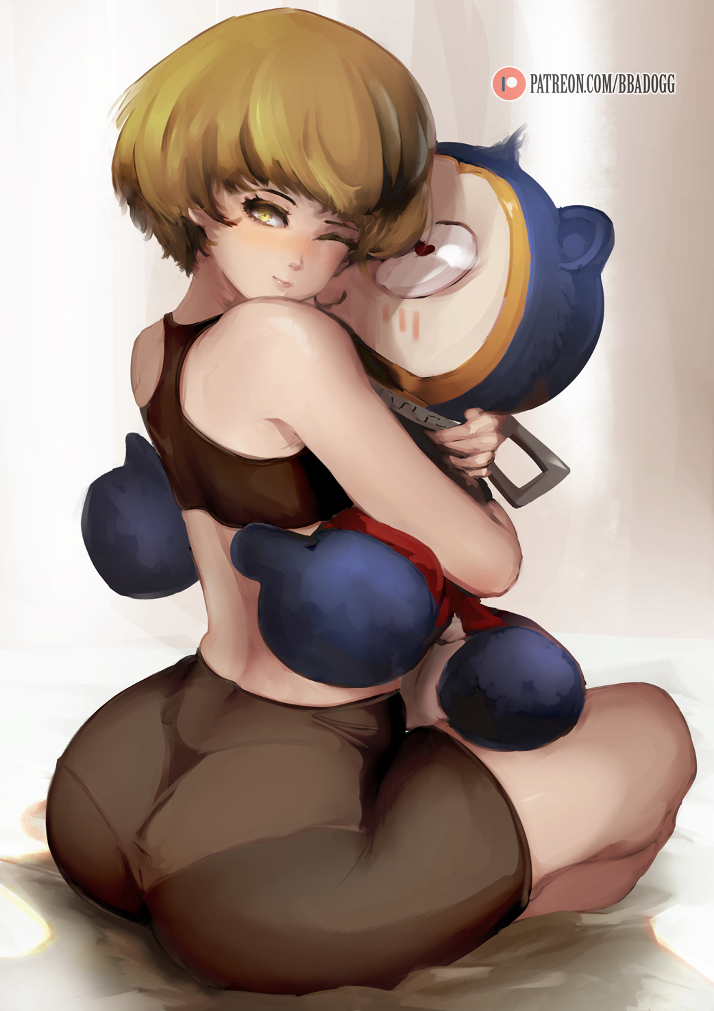 Satonaka Chie (Persona) Rule 34 Image