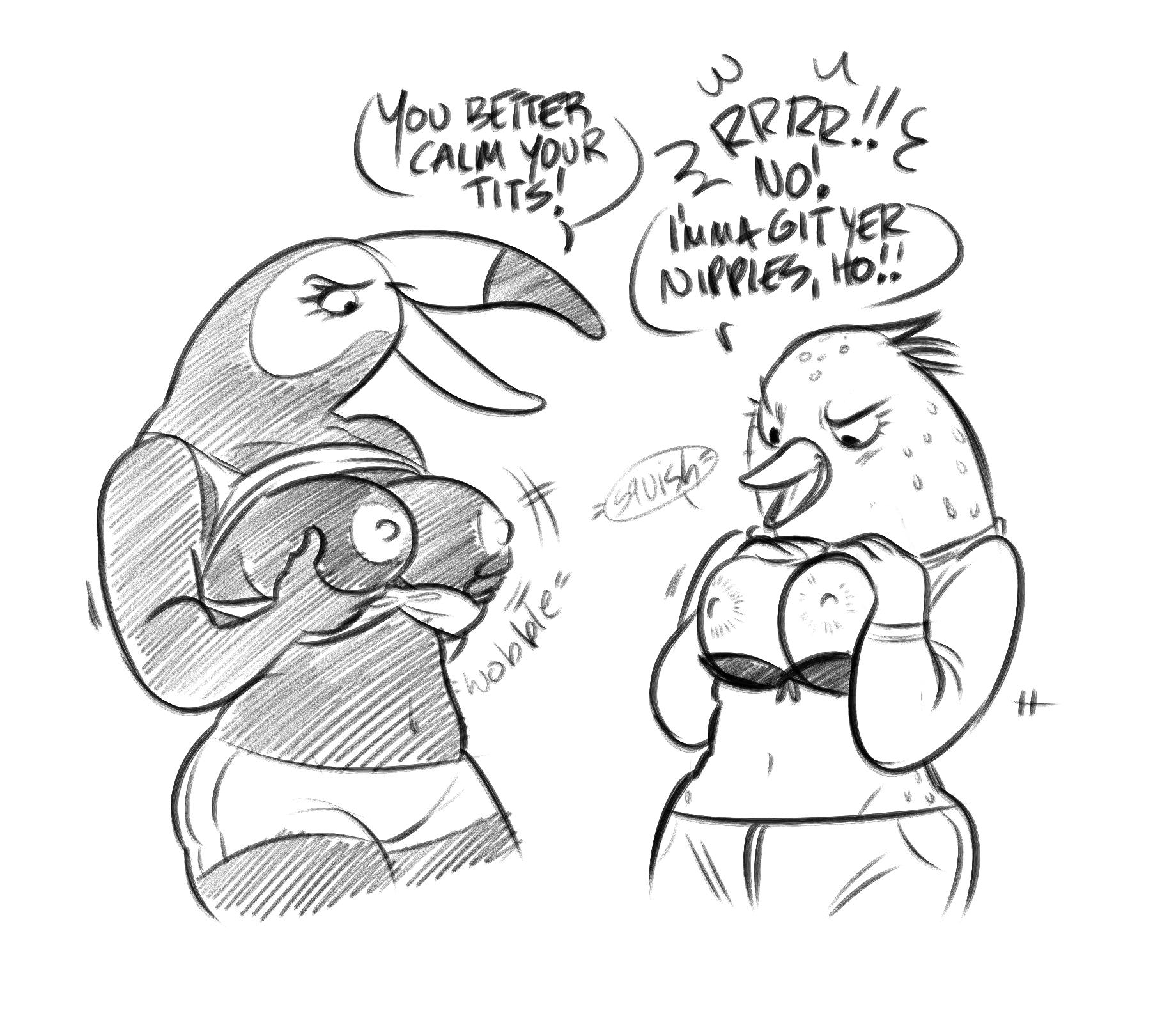 Bertie Songthrush (Netflix) Rule 34 Image