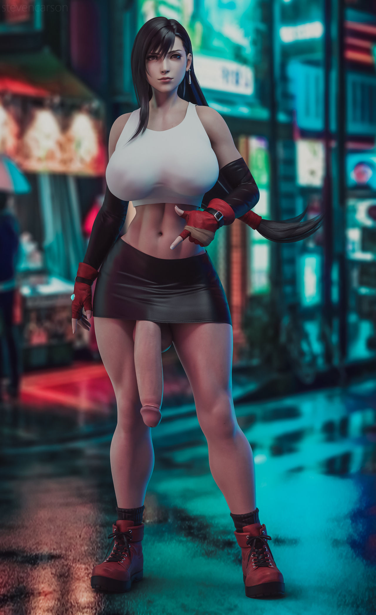 Tifa Lockhart (Dissidia) Rule 34 Image