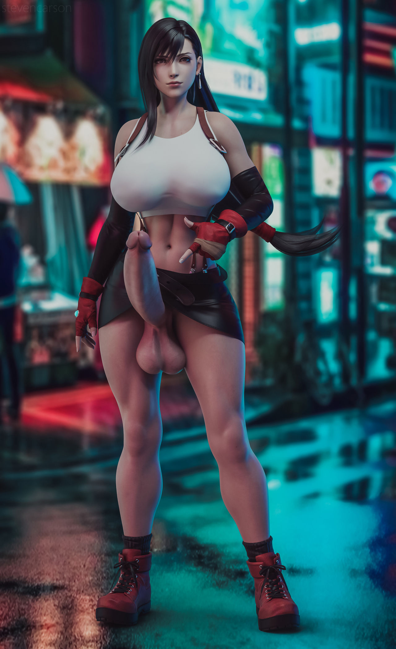 Tifa Lockhart (Dissidia) Rule 34 Image