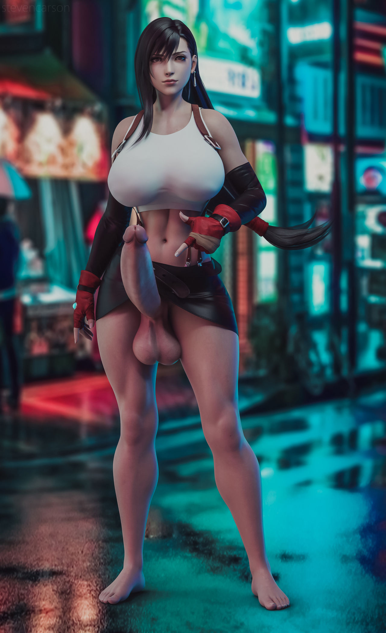 Tifa Lockhart (Dissidia) Rule 34 Image