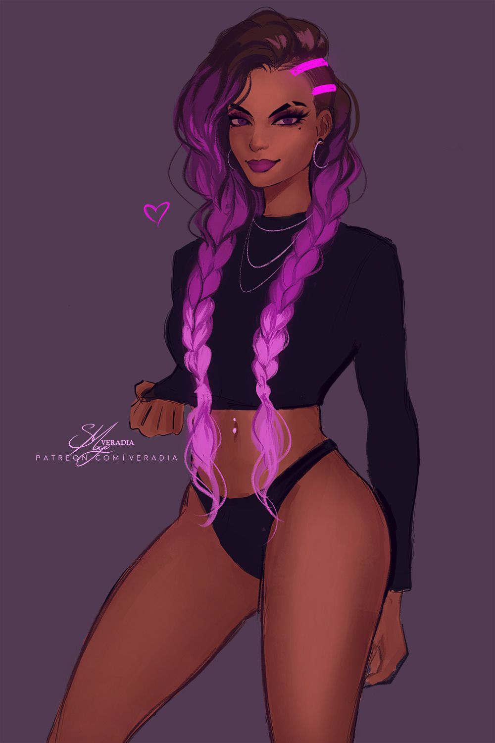 Sombra (Overwatch) Rule 34 Image