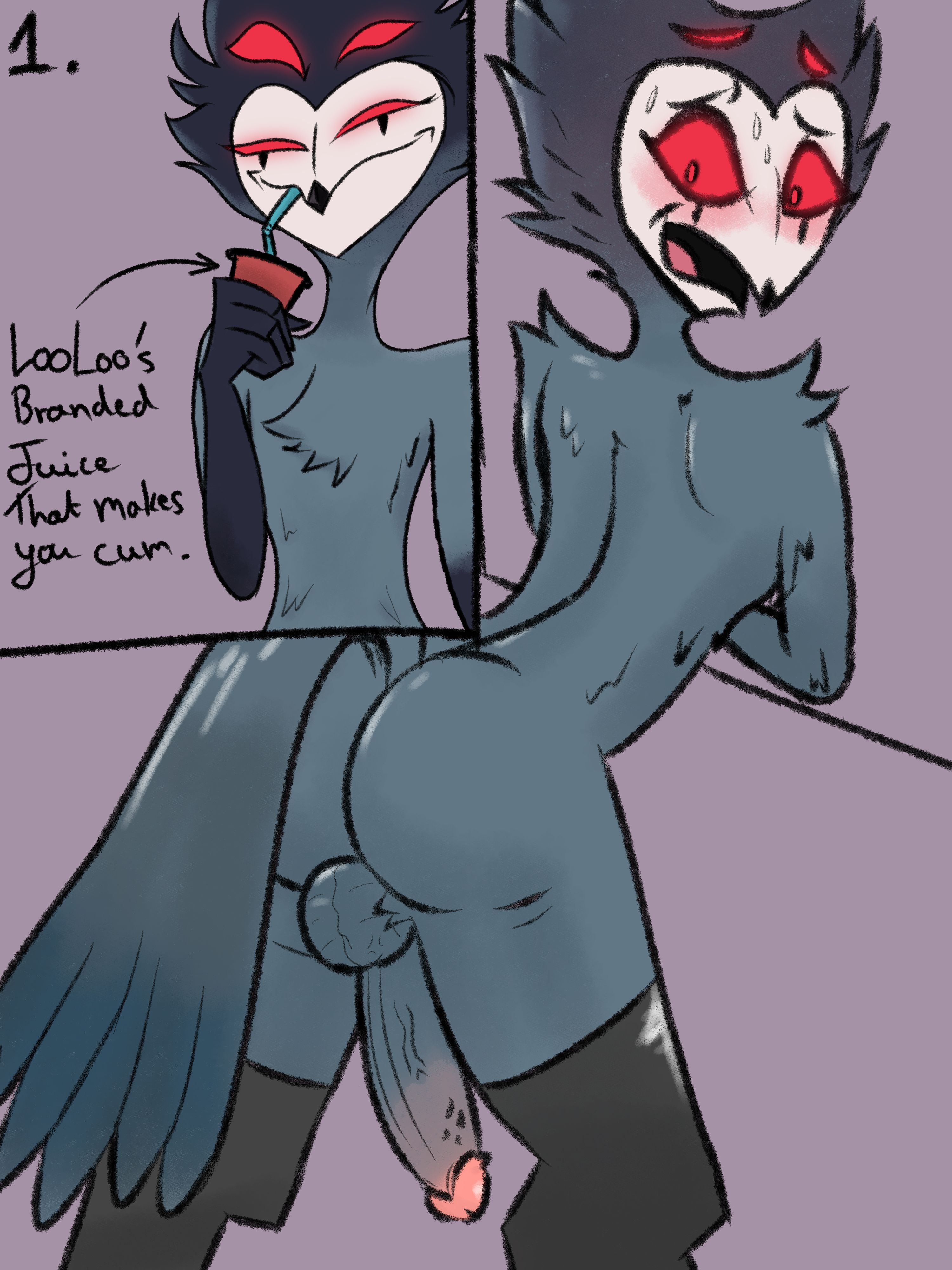 Stolas (Helluva Boss) Rule 34 Image