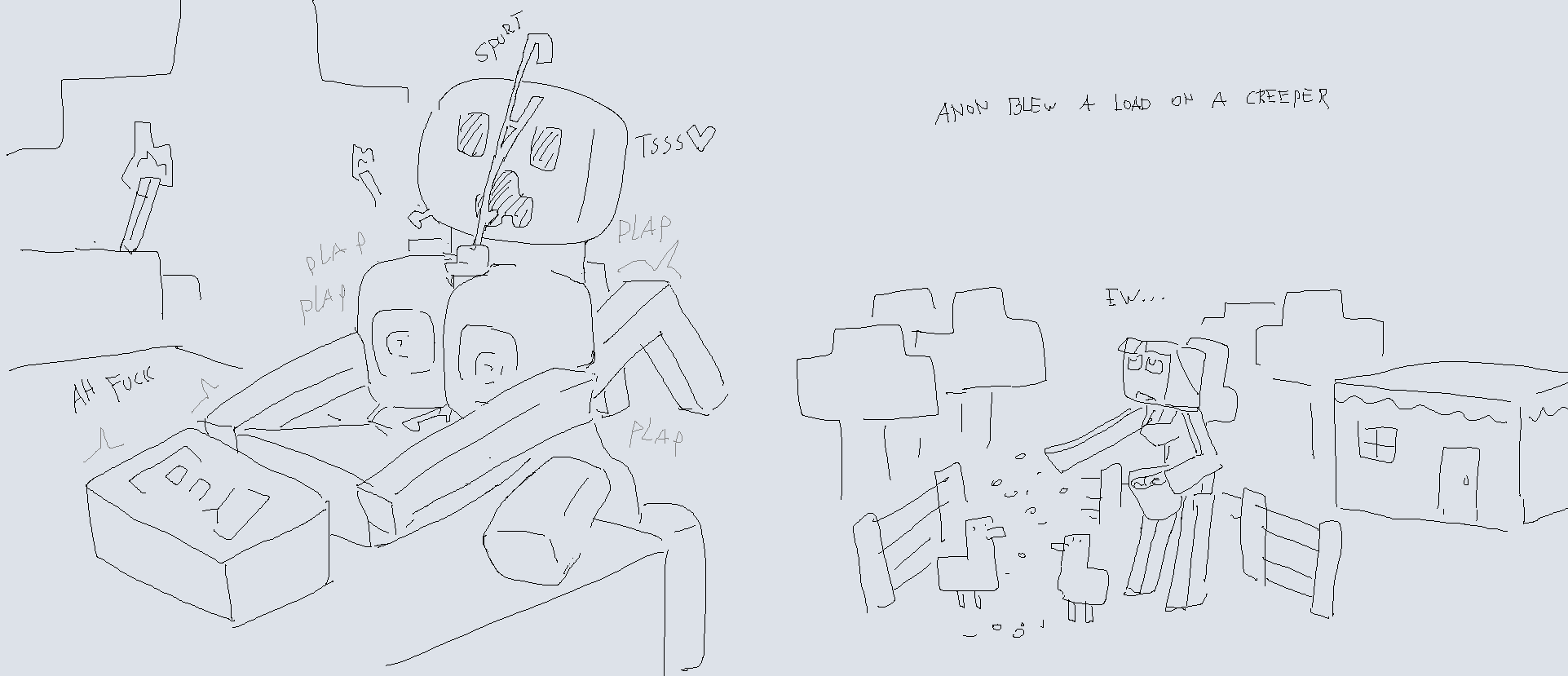 Creeper (Minecraft) Rule 34 Image