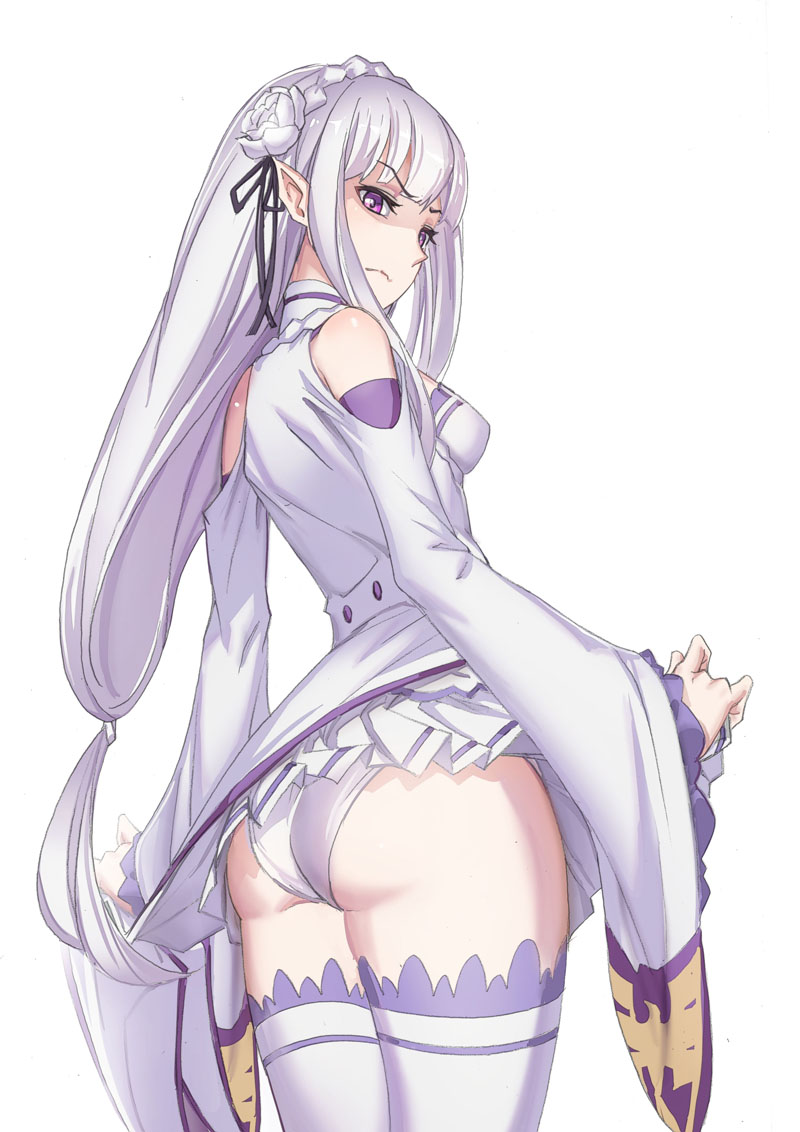 Emilia (Re:Zero) Rule 34 Image