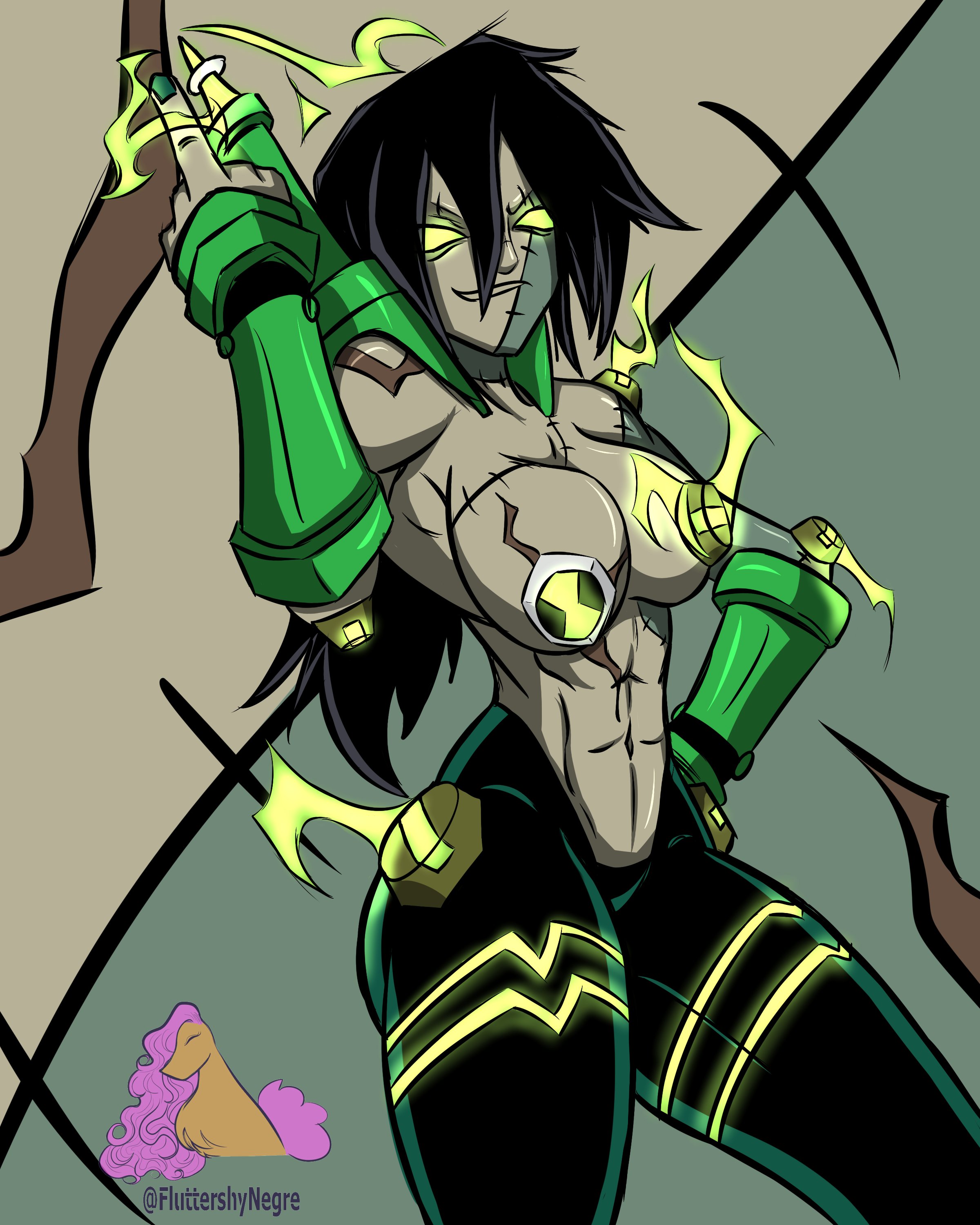 Female Ben (Ben 10) Rule 34 Image