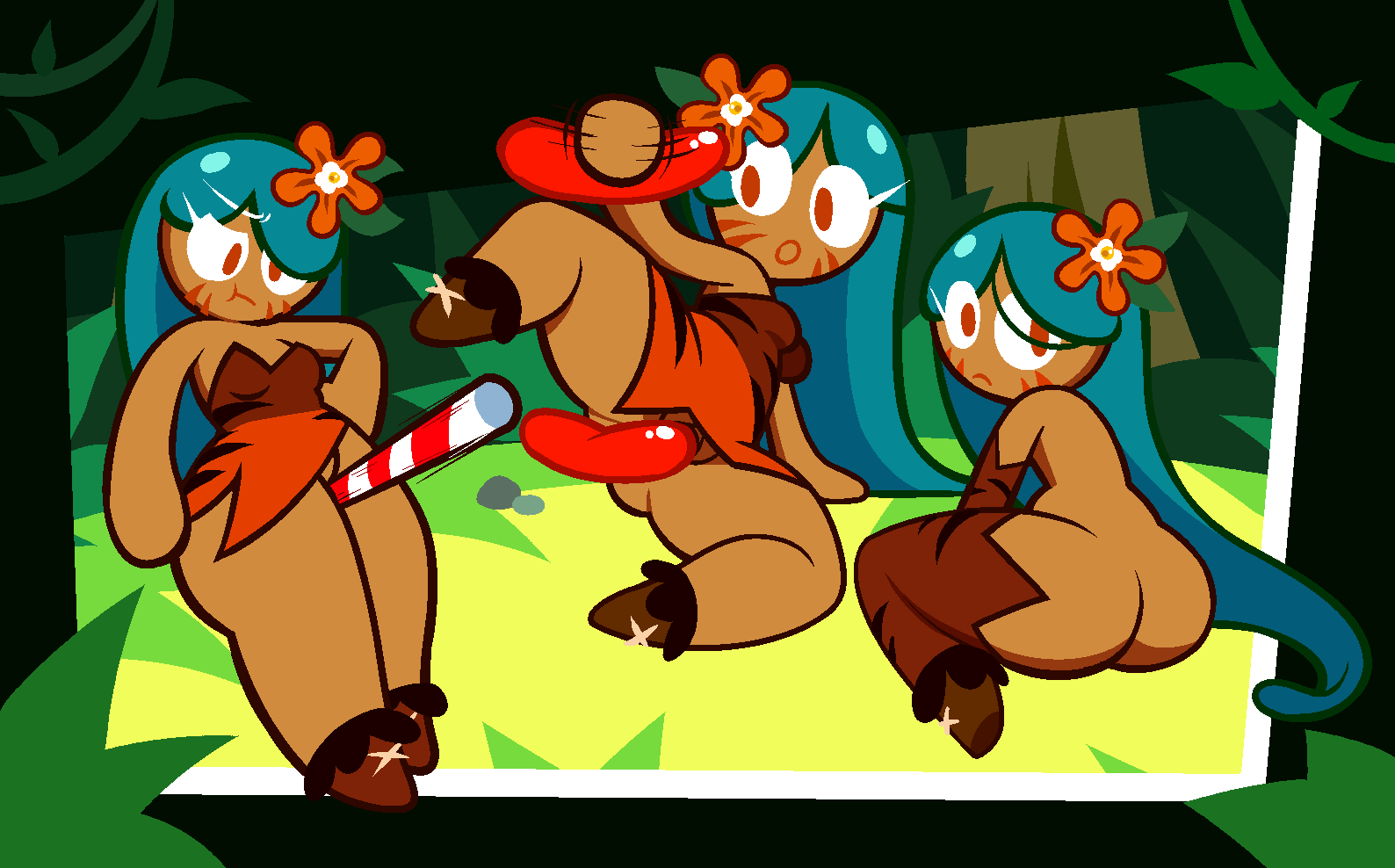 Tiger Lily Cookie (Cookie Run) Rule 34 Image