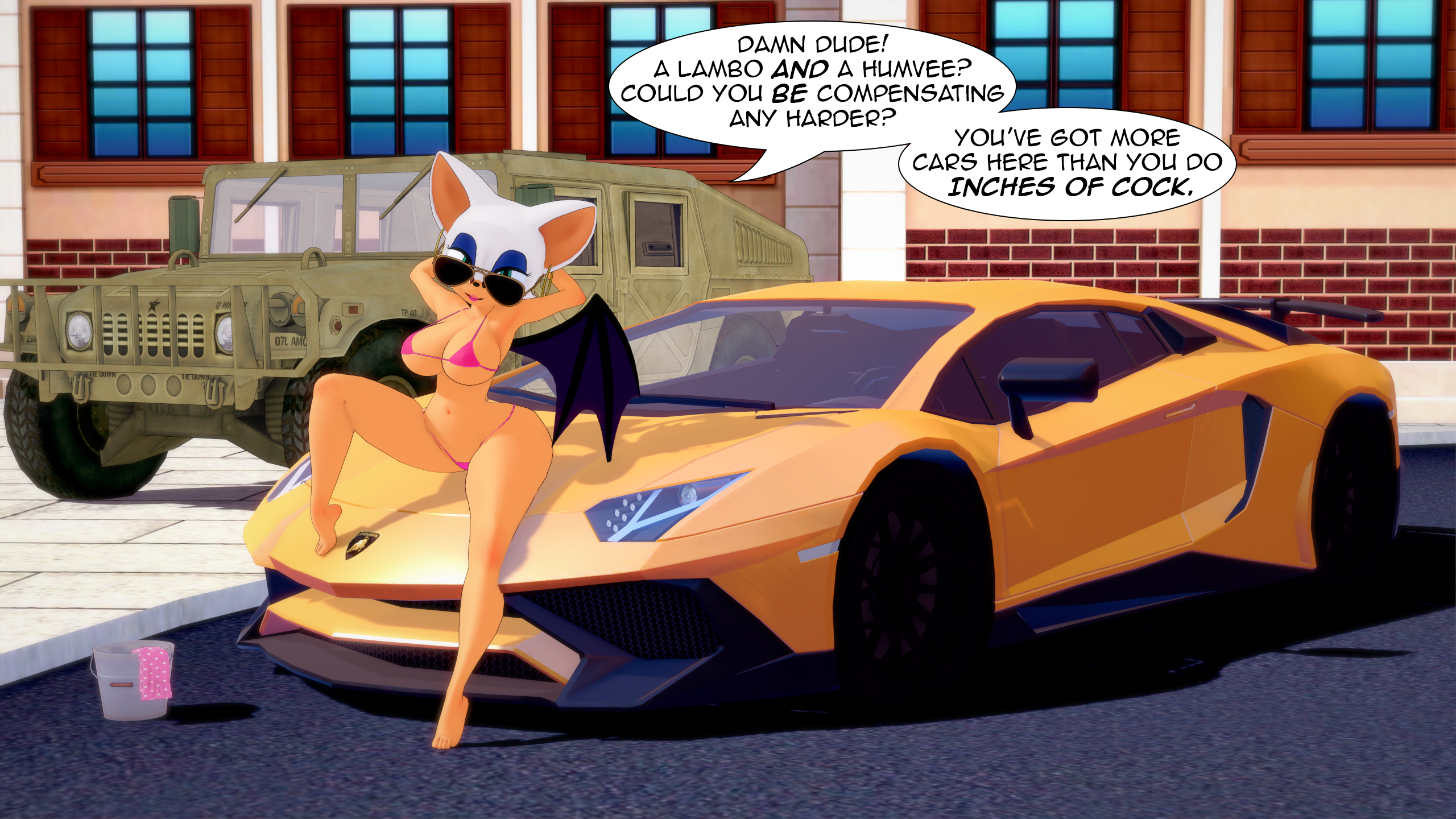 Rouge The Bat (Sega) Rule 34 Image