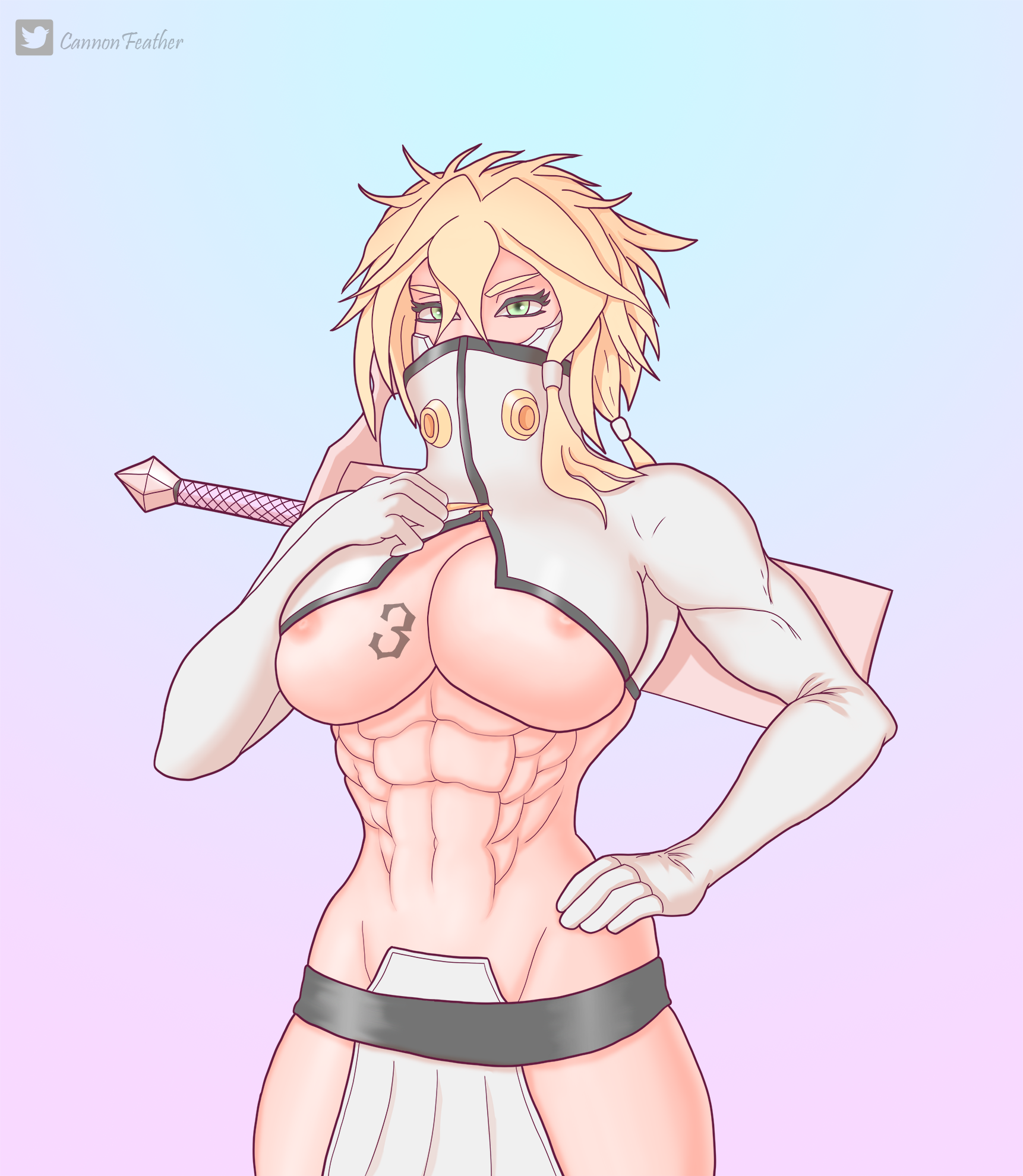 Tia Harribel (Bleach) Rule 34 Image