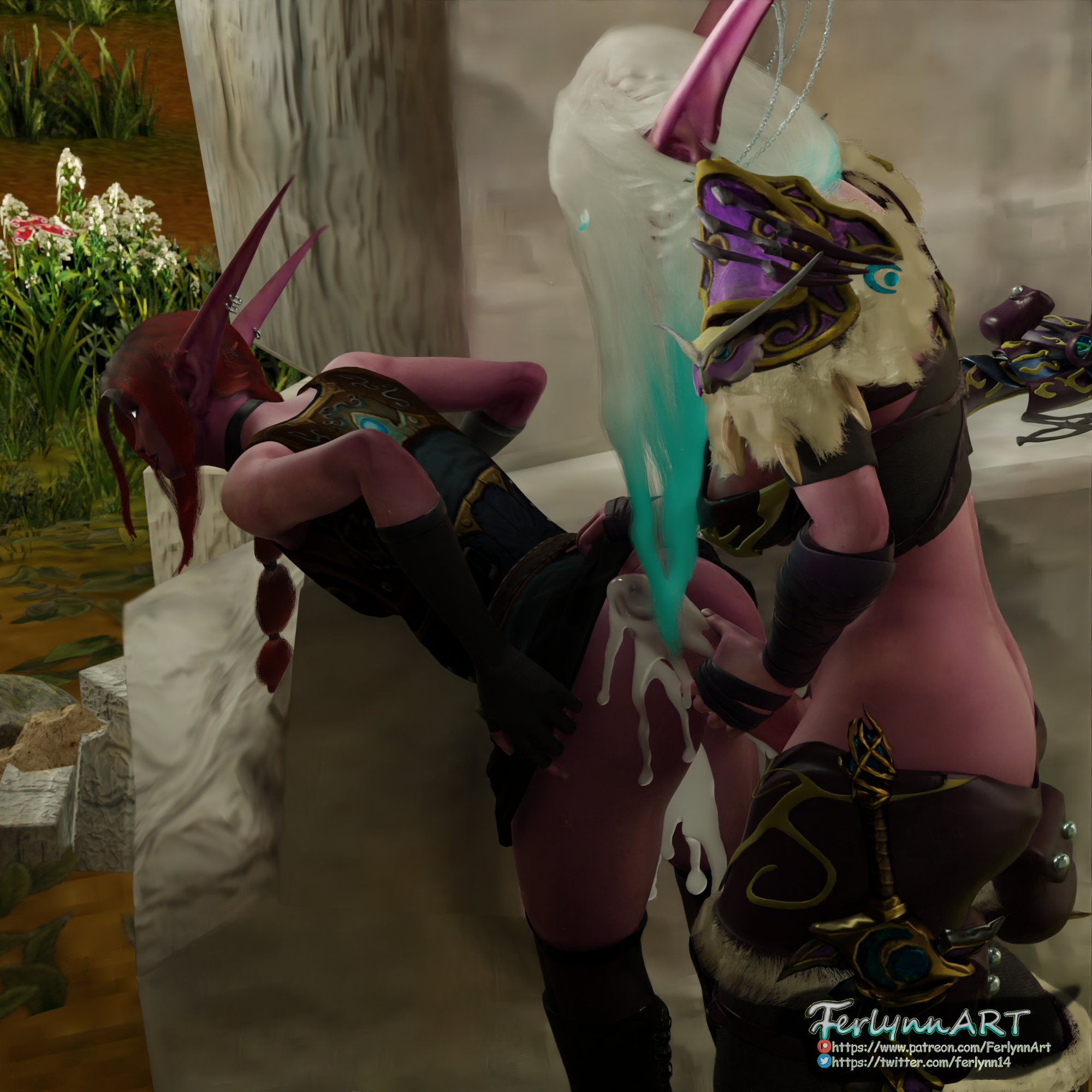 Night Elf (World Of Warcraft) Rule 34 Image