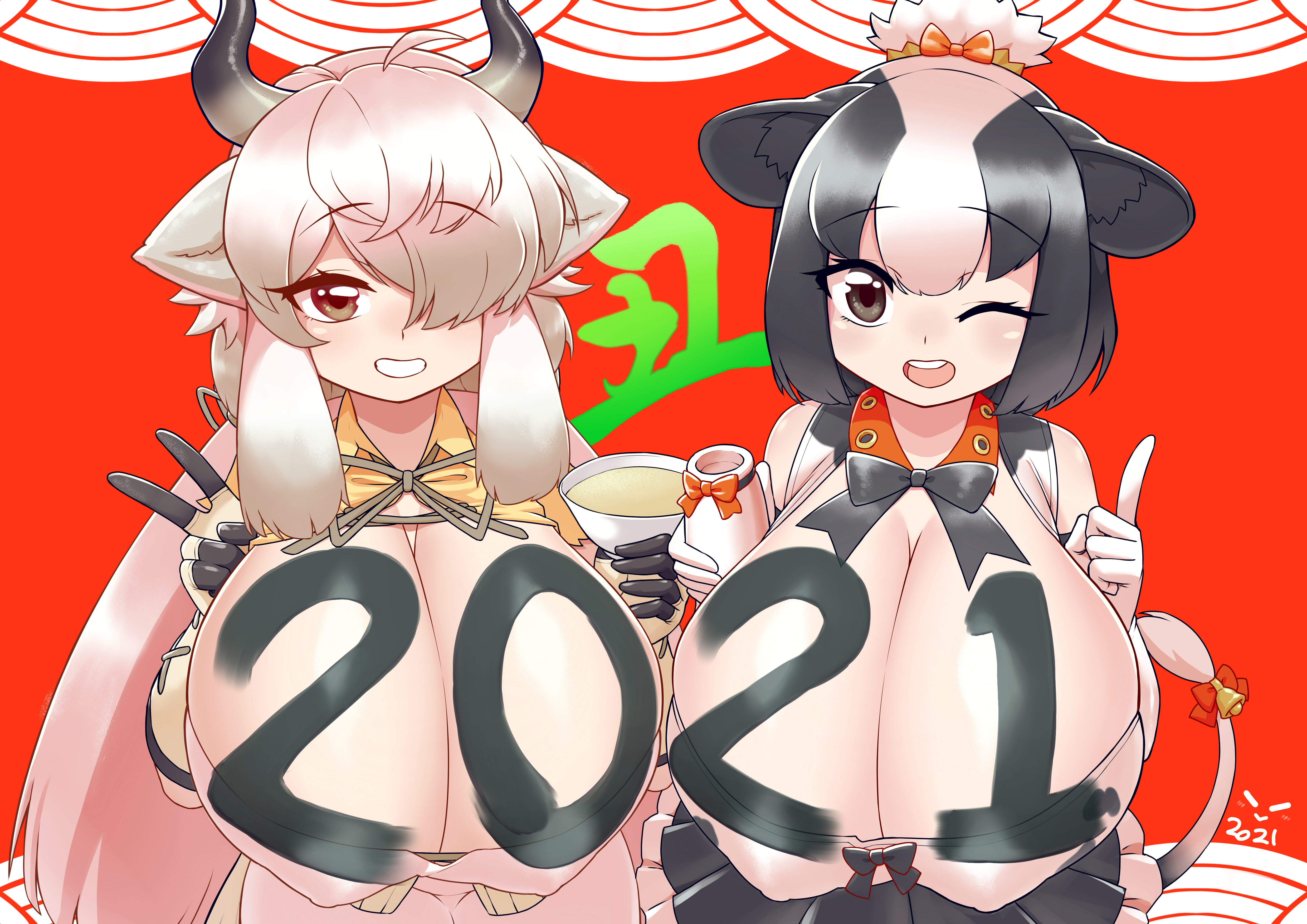 Holstein Friesian Cattle (Kemono Friends) Rule 34 Image
