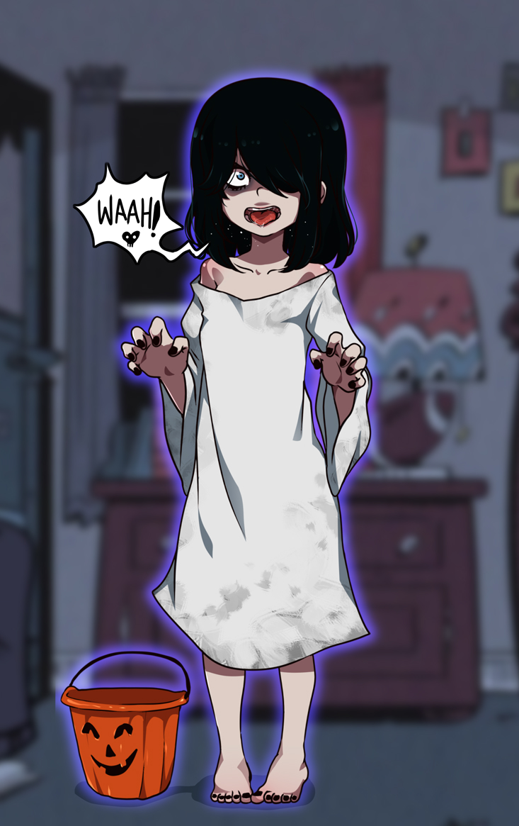 Lucy Loud (Halloween) Rule 34 Image