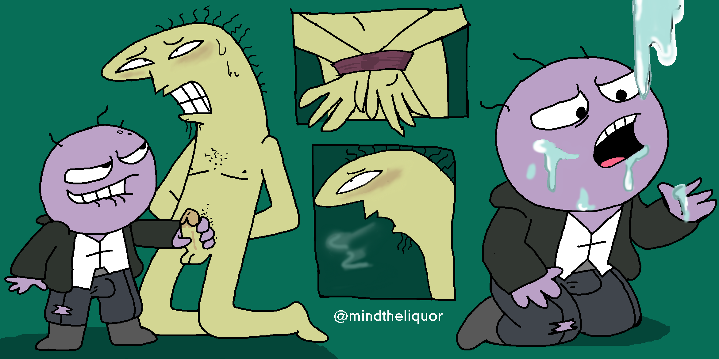 Grim (Smiling Friends) Rule 34 Image