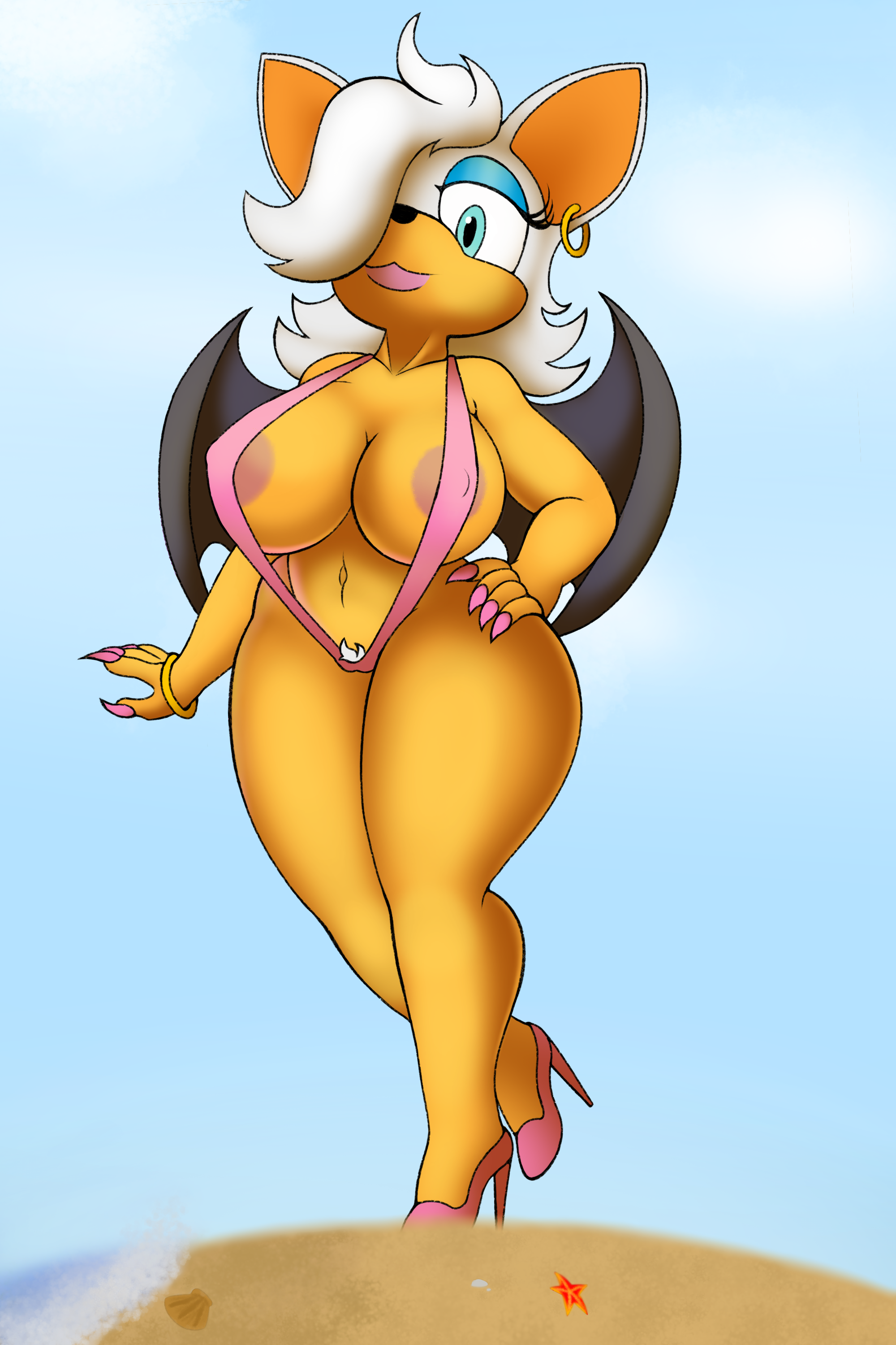 Rouge The Bat (Sega) Rule 34 Image