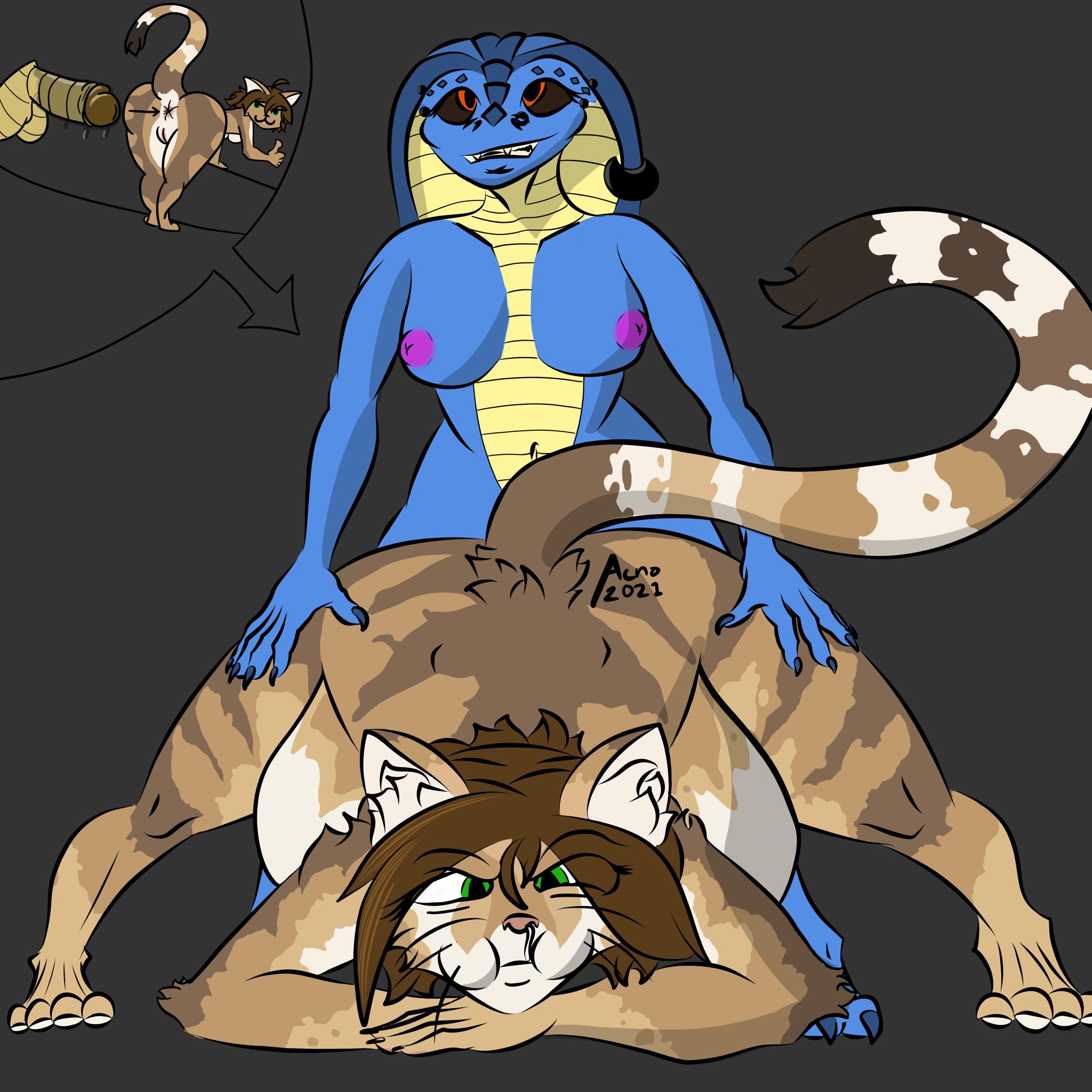 Helia Peppercats (Wrinklynewt) Rule 34 Image