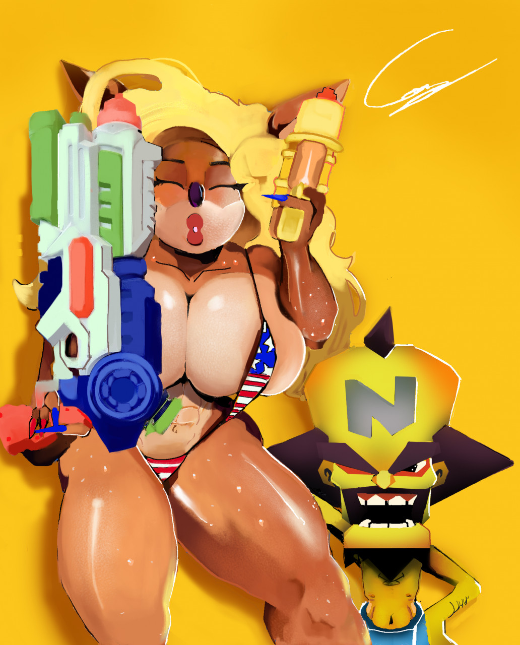 Doctor Neo Cortex (Crash (Series)) Rule 34 Image