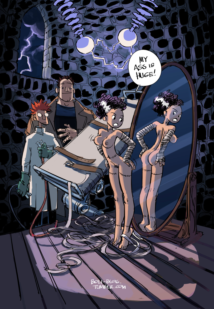 Bride Of Frankenstein (Frankenstein) Rule 34 Image