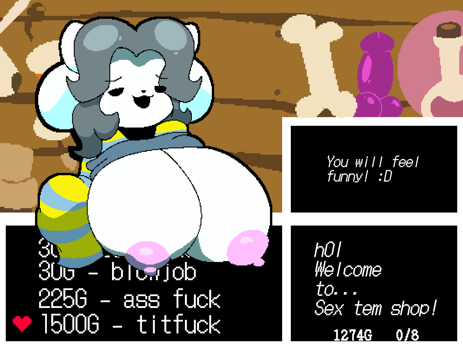 Temmie (Undertale) Rule 34 Image