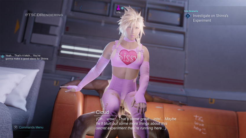 Cloud Strife (Final Fantasy) Rule 34 Image