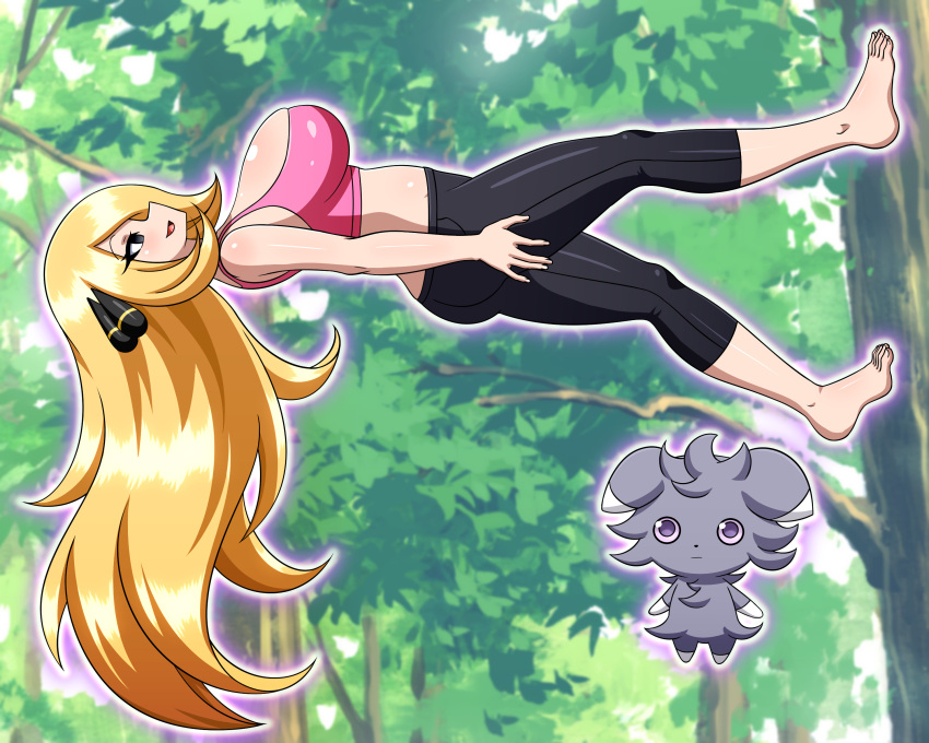 Cynthia (Pokemon) Rule 34 Image