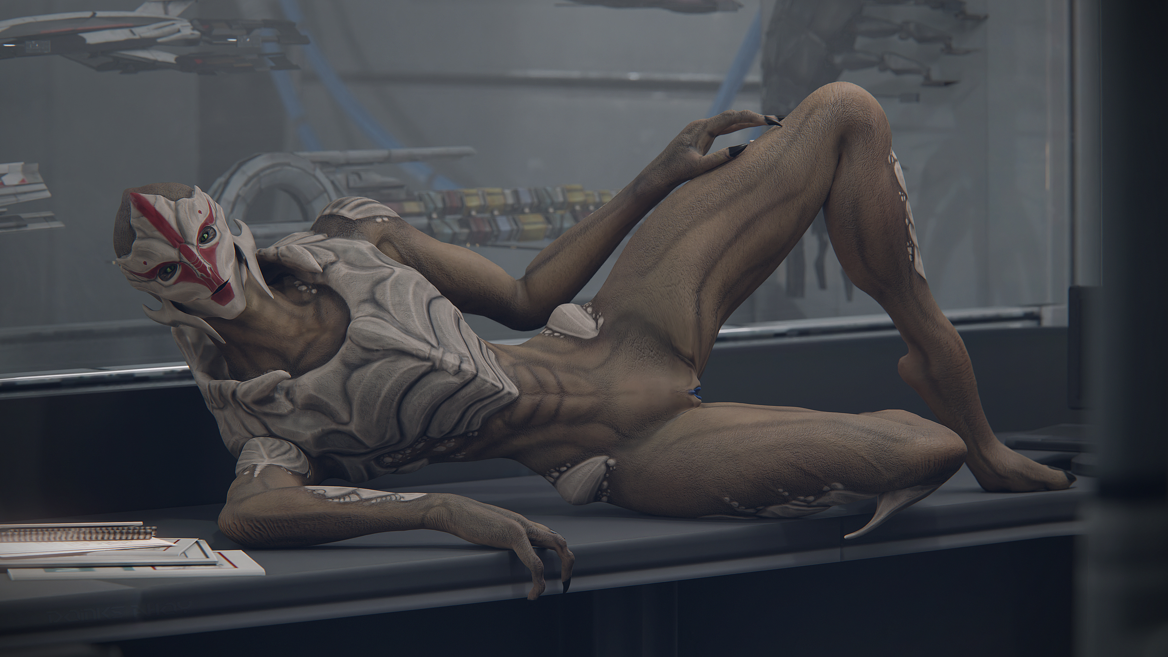 Nyreen Kandros (Mass Effect) Rule 34 Image