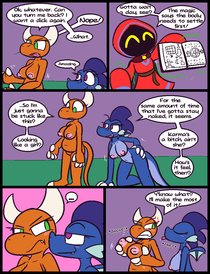 Genderswap (Mtf) Rule 34 Image