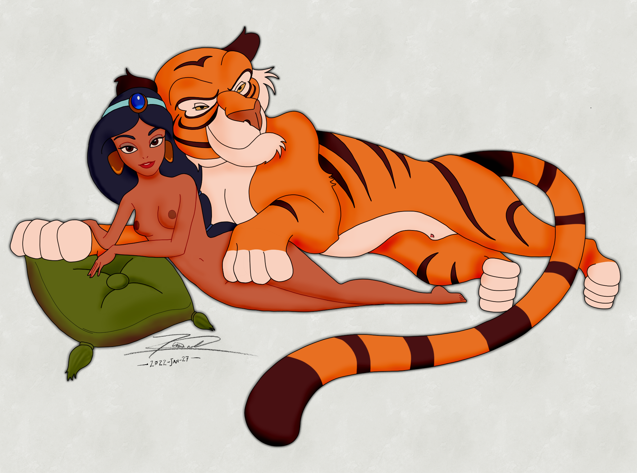 Princess Jasmine (Aladdin) Rule 34 Image