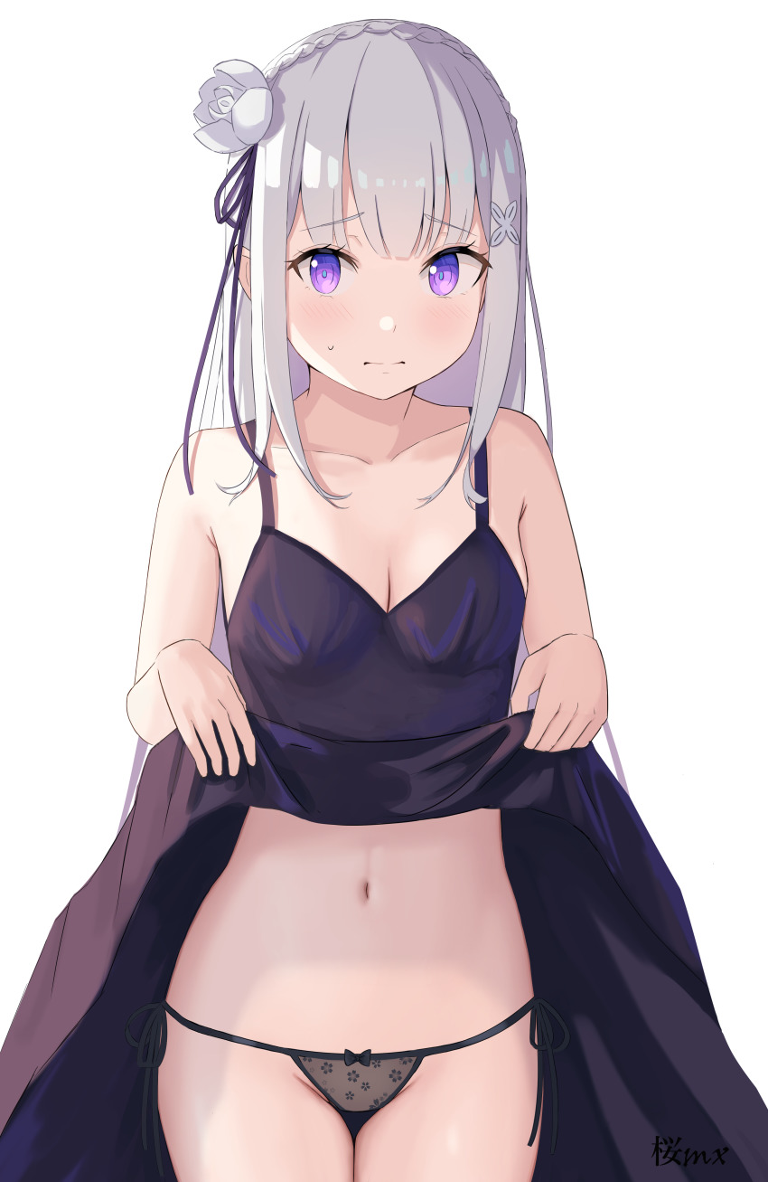 Emilia (Re:Zero) Rule 34 Image
