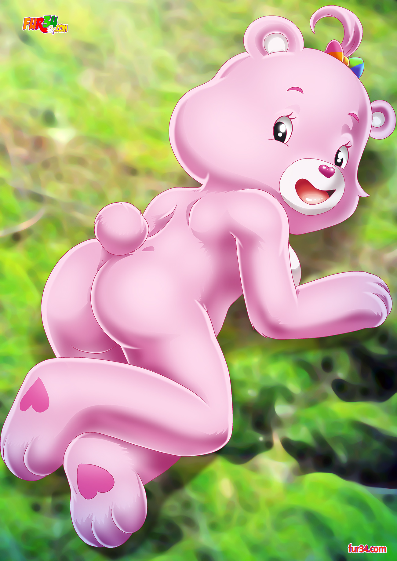 Cheer Bear (Care Bears) Rule 34 Image