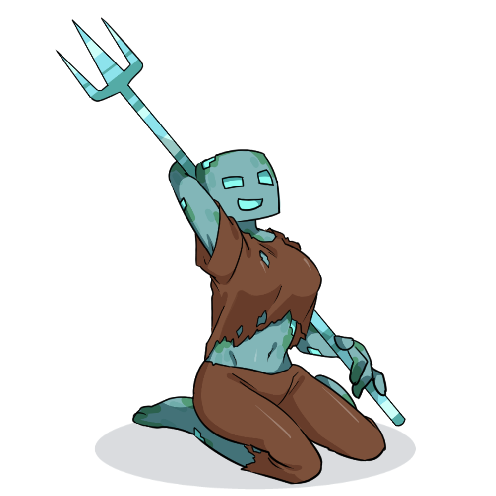 Drowned (Minecraft) Rule 34 Image