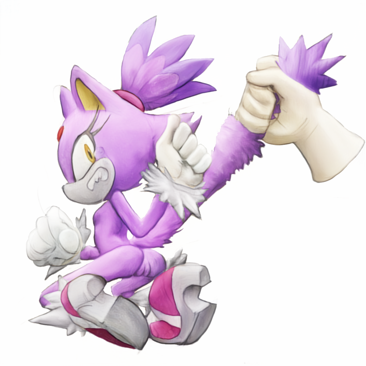 Blaze The Cat (Sega) Rule 34 Image