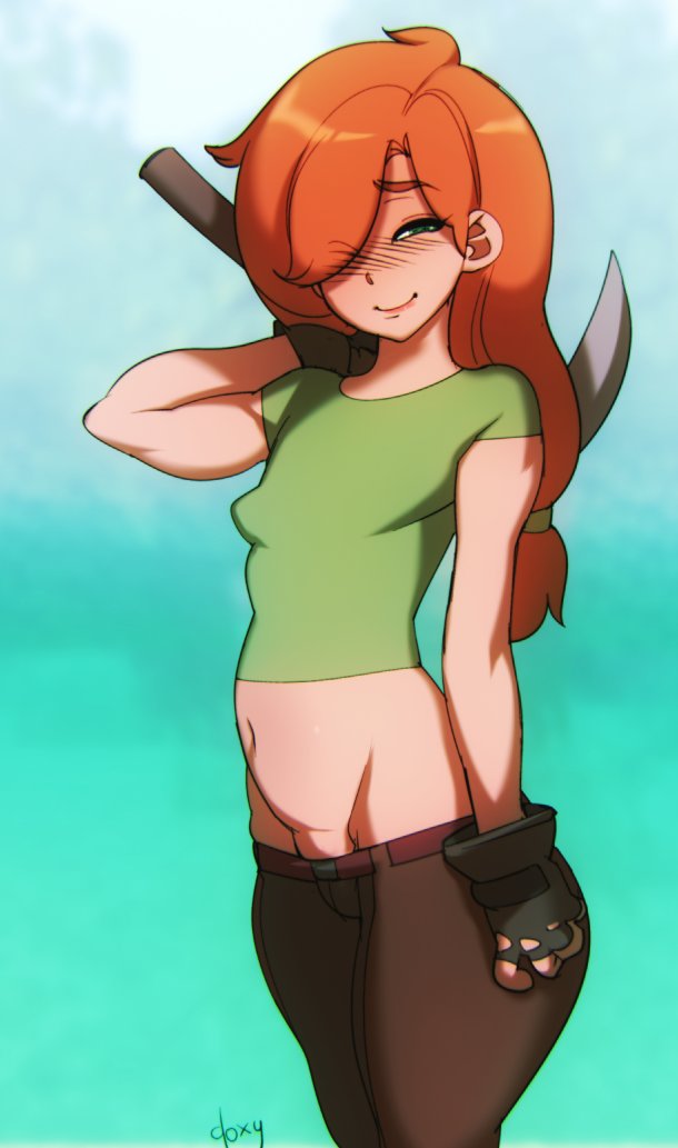 Alex (Minecraft) Rule 34 Image