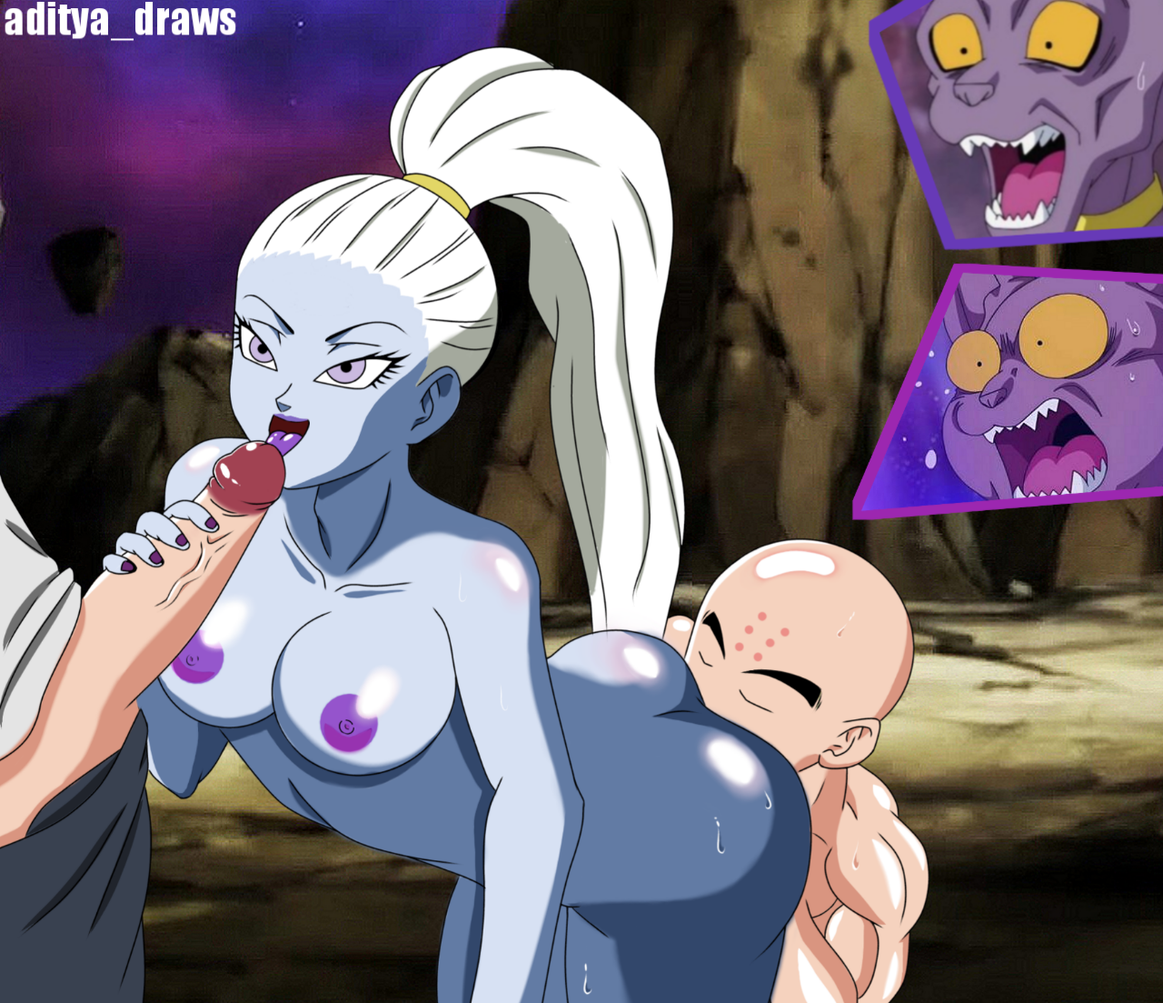 Beerus (Dragon Ball) Rule 34 Image
