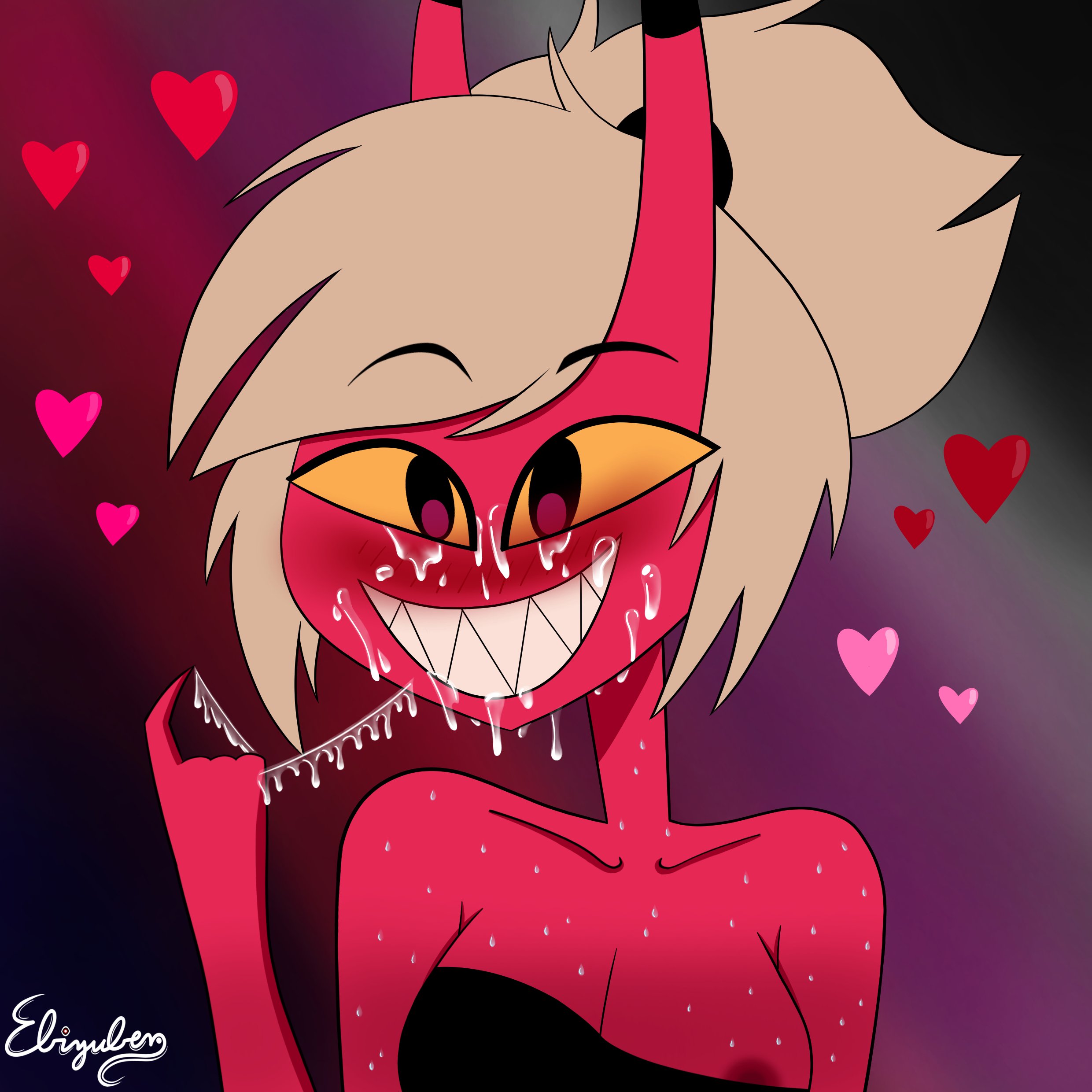 Apple (Helluva Boss) Rule 34 Image