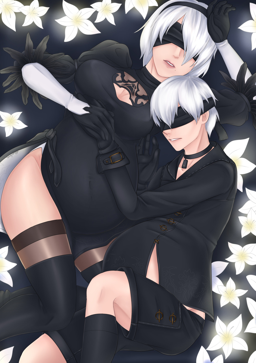 Yorha 2b (Nier) Rule 34 Image