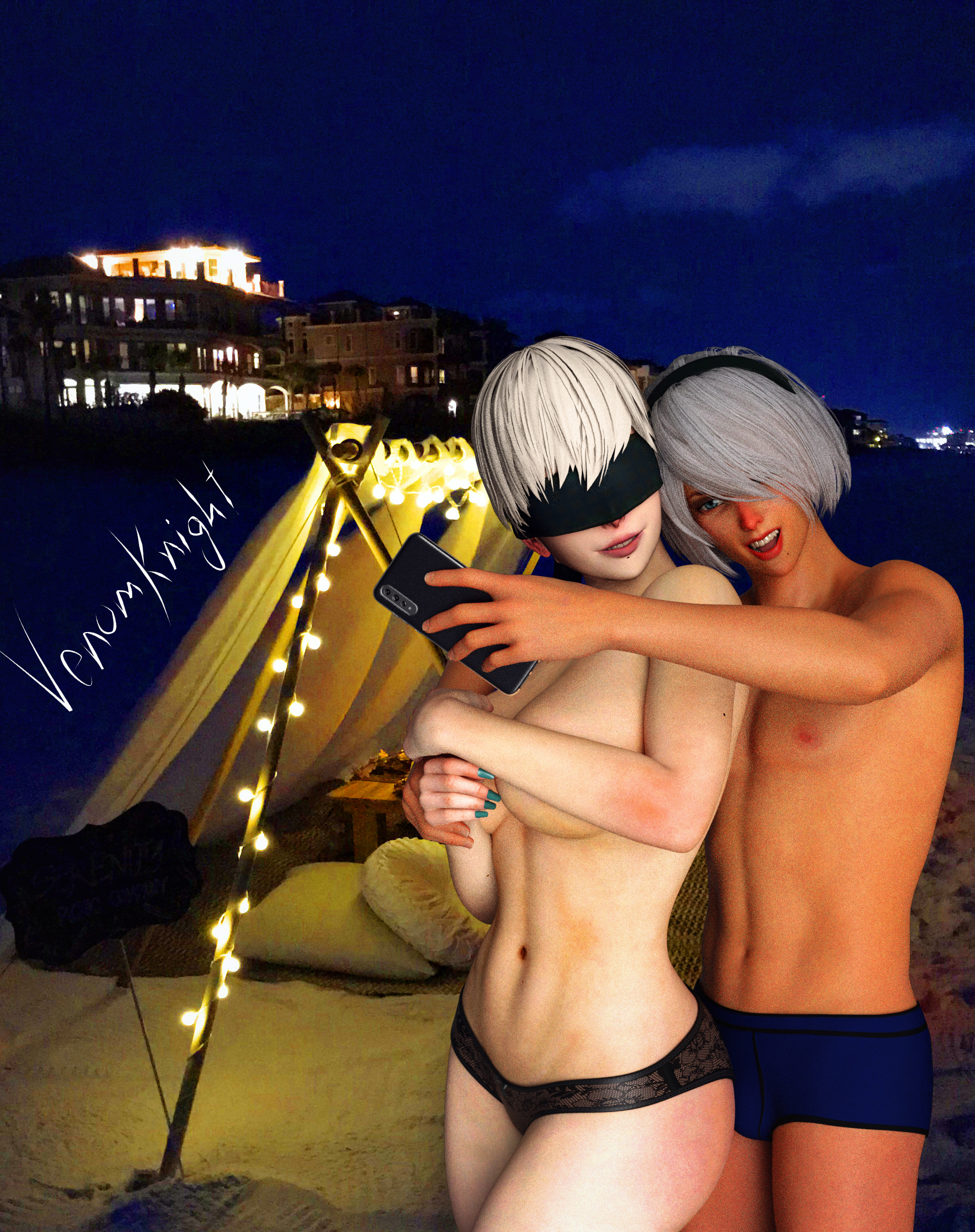 Male 2b (Nier) Rule 34 Image