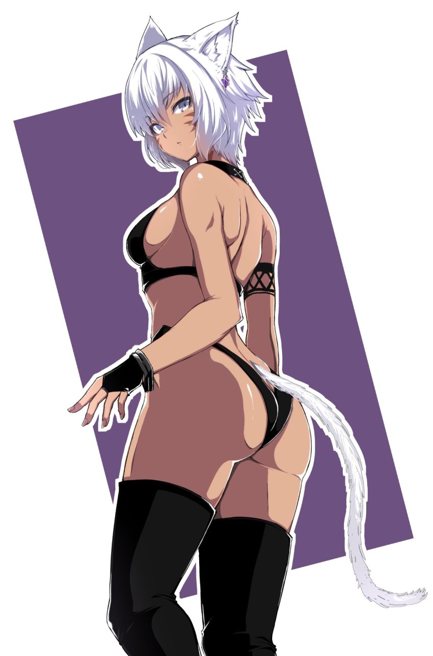 Miqo'Te (Final Fantasy) Rule 34 Image