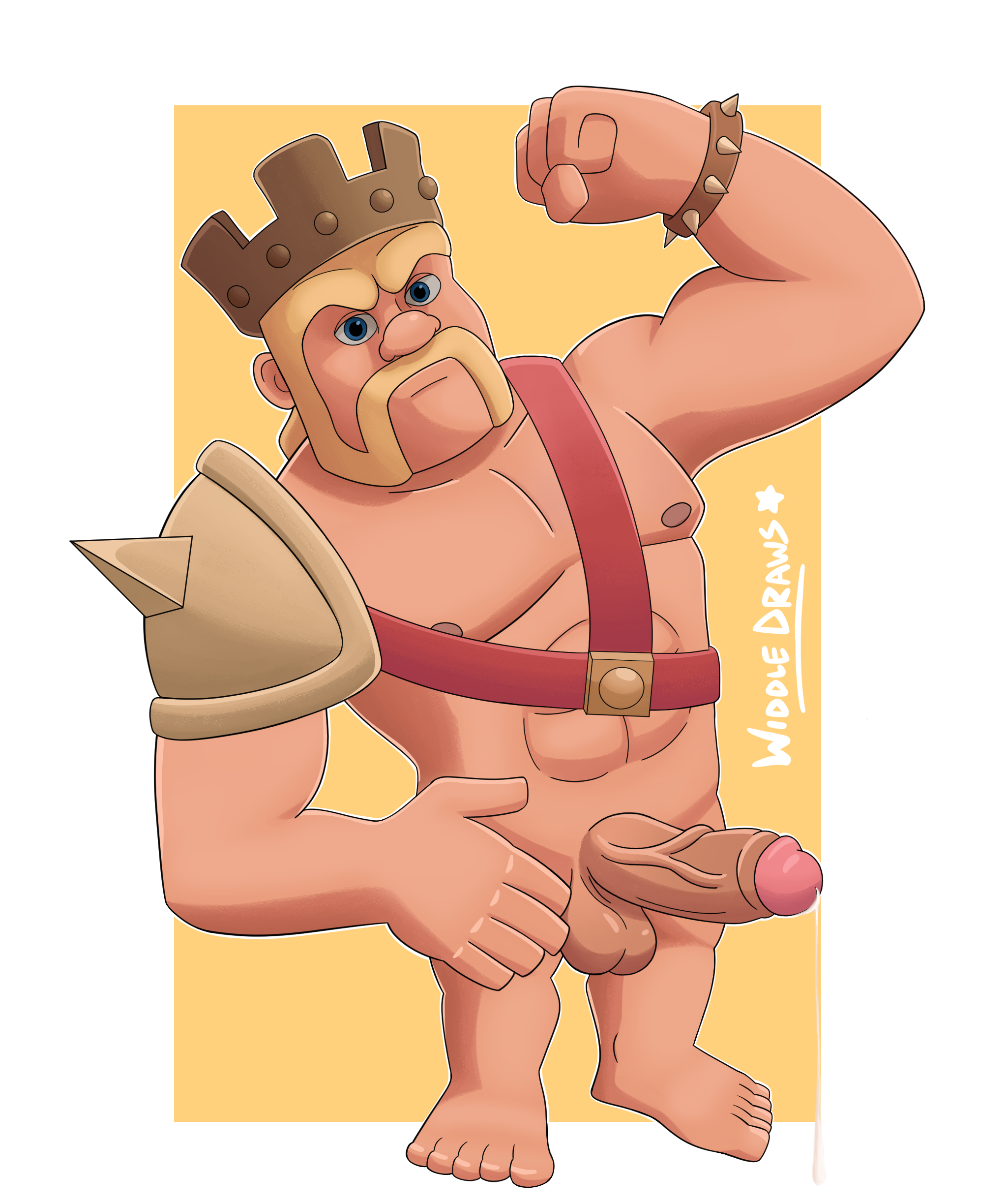 Barbarian King (Clash Of Clans) Rule 34 Image