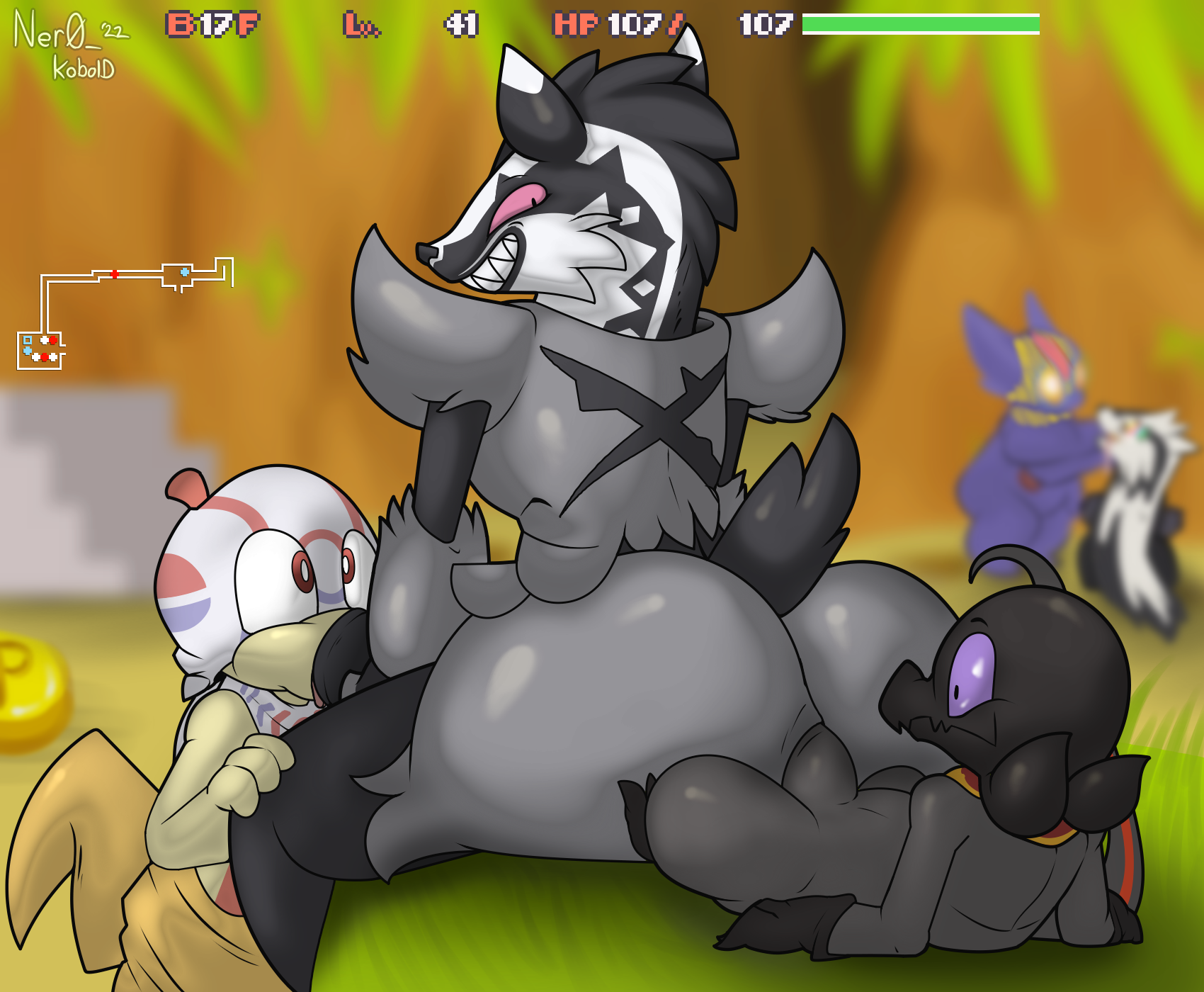 Galarian Linoone (Nintendo) Rule 34 Image