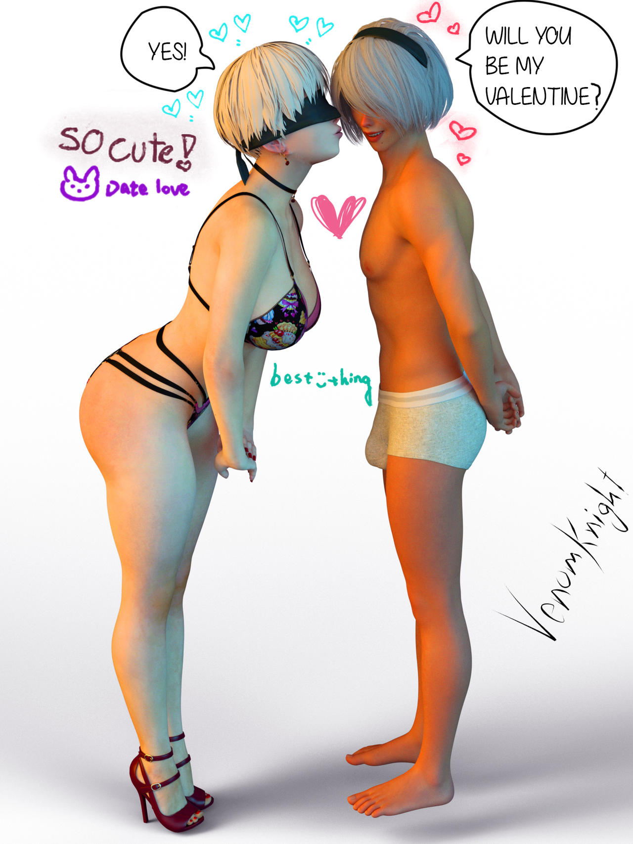 Male 2b (Nier) Rule 34 Image