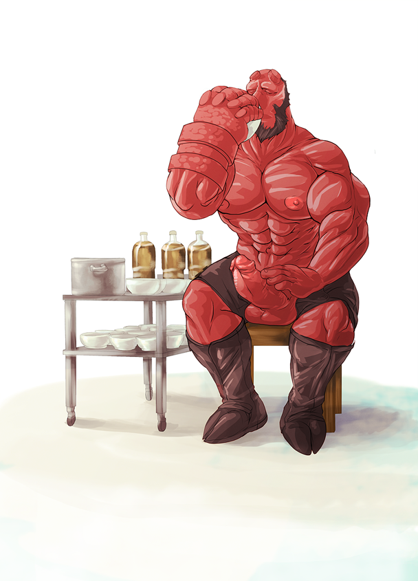 Hellboy (Dark Horse) Rule 34 Image