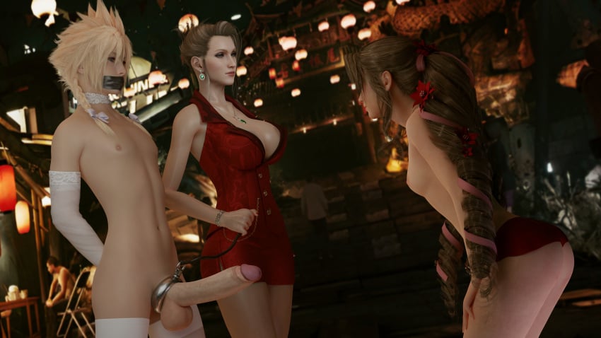 Aerith Gainsborough (Final Fantasy) Rule 34 Image
