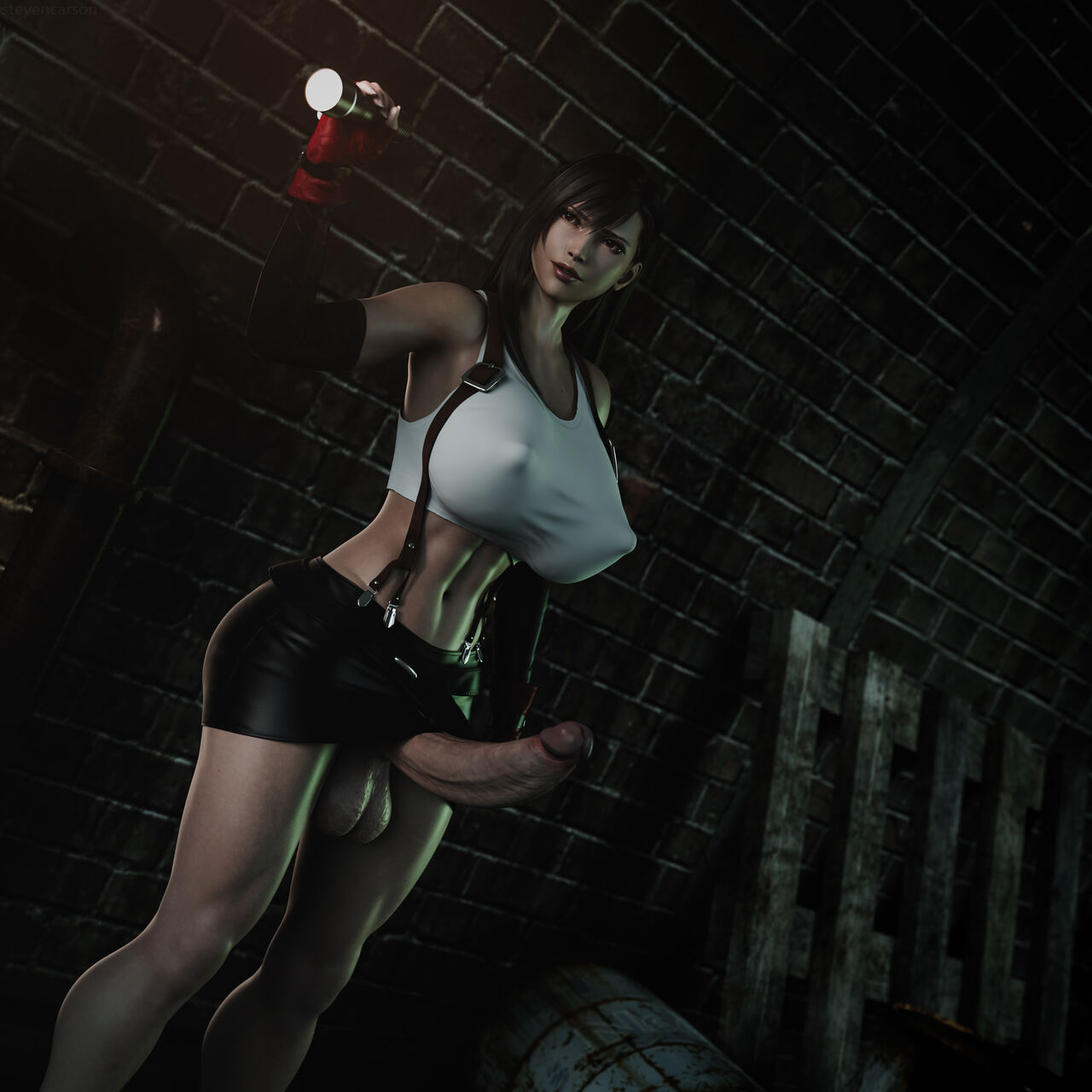 Tifa Lockhart (Dissidia) Rule 34 Image