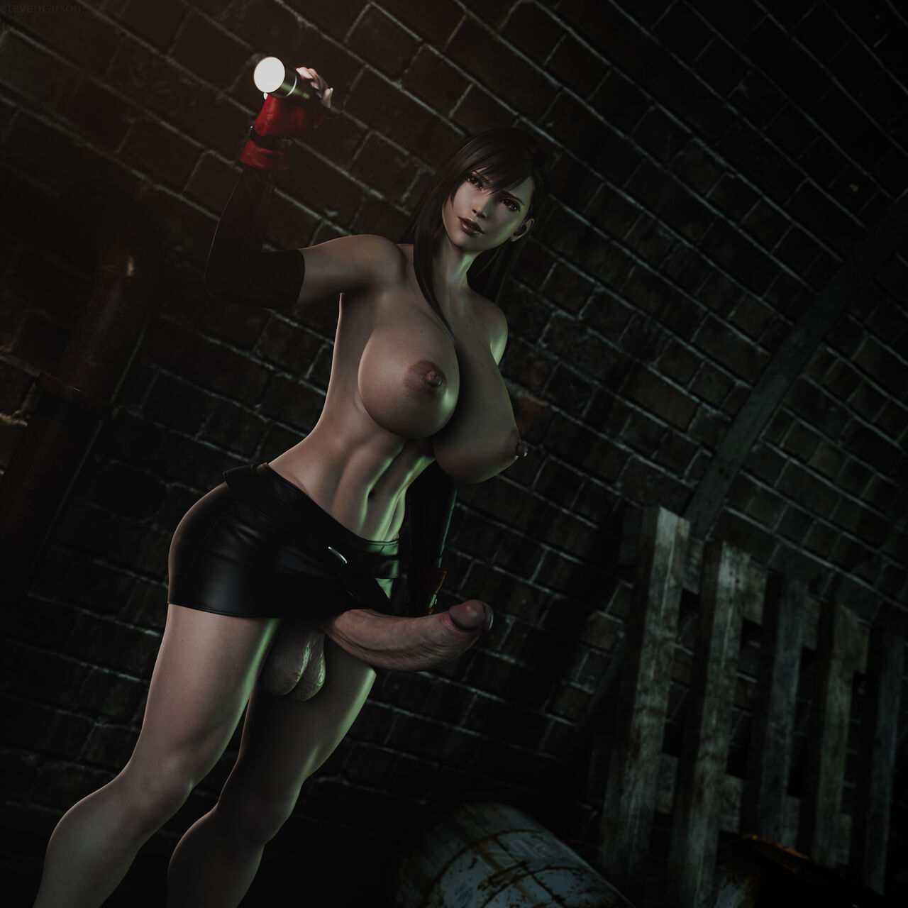 Tifa Lockhart (Dissidia) Rule 34 Image