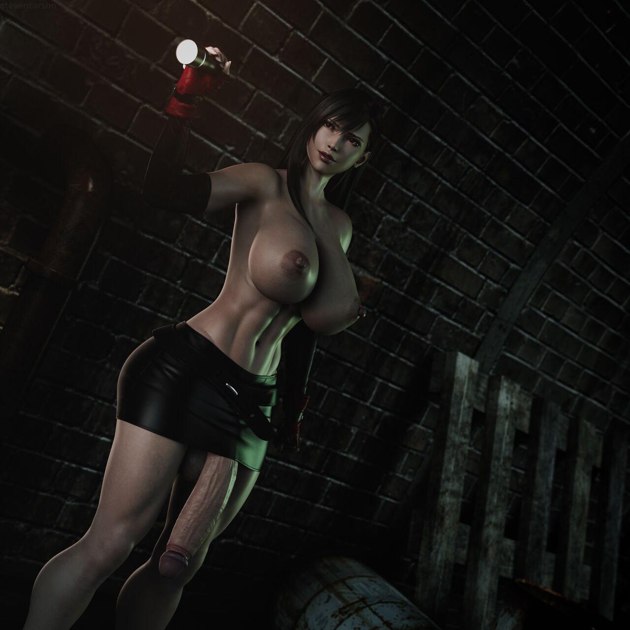 Tifa Lockhart (Dissidia) Rule 34 Image