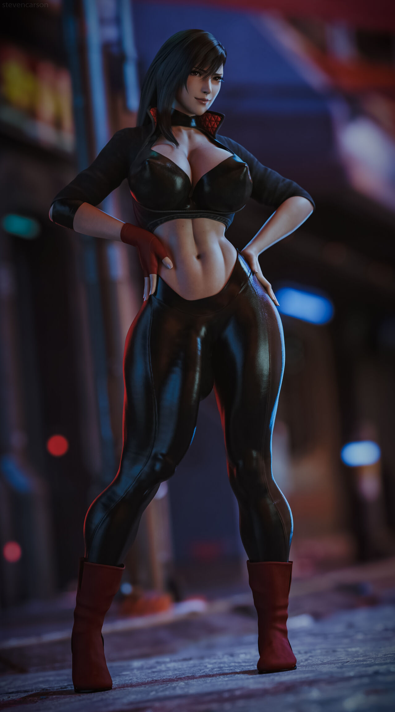 Tifa Lockhart (Dissidia) Rule 34 Image