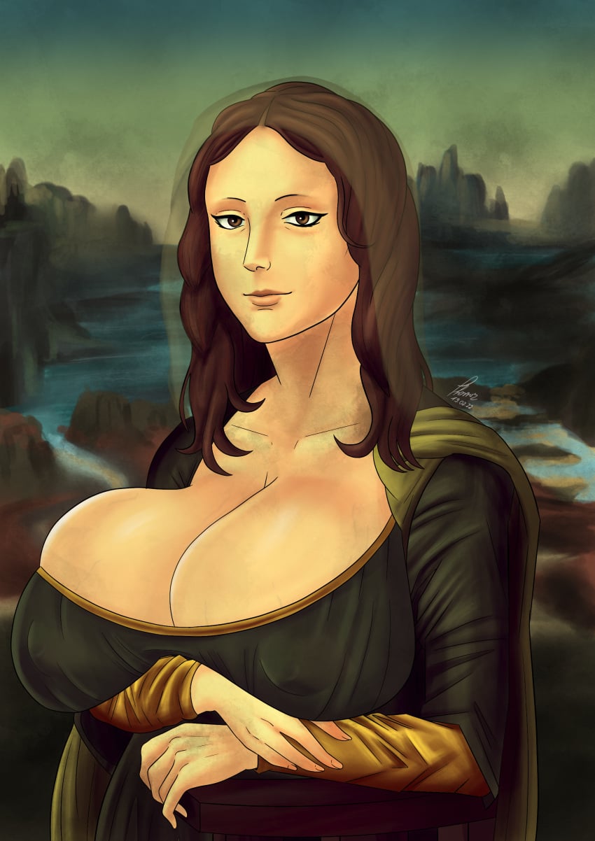 Lisa Del Giocondo (Mona Lisa) Rule 34 Image