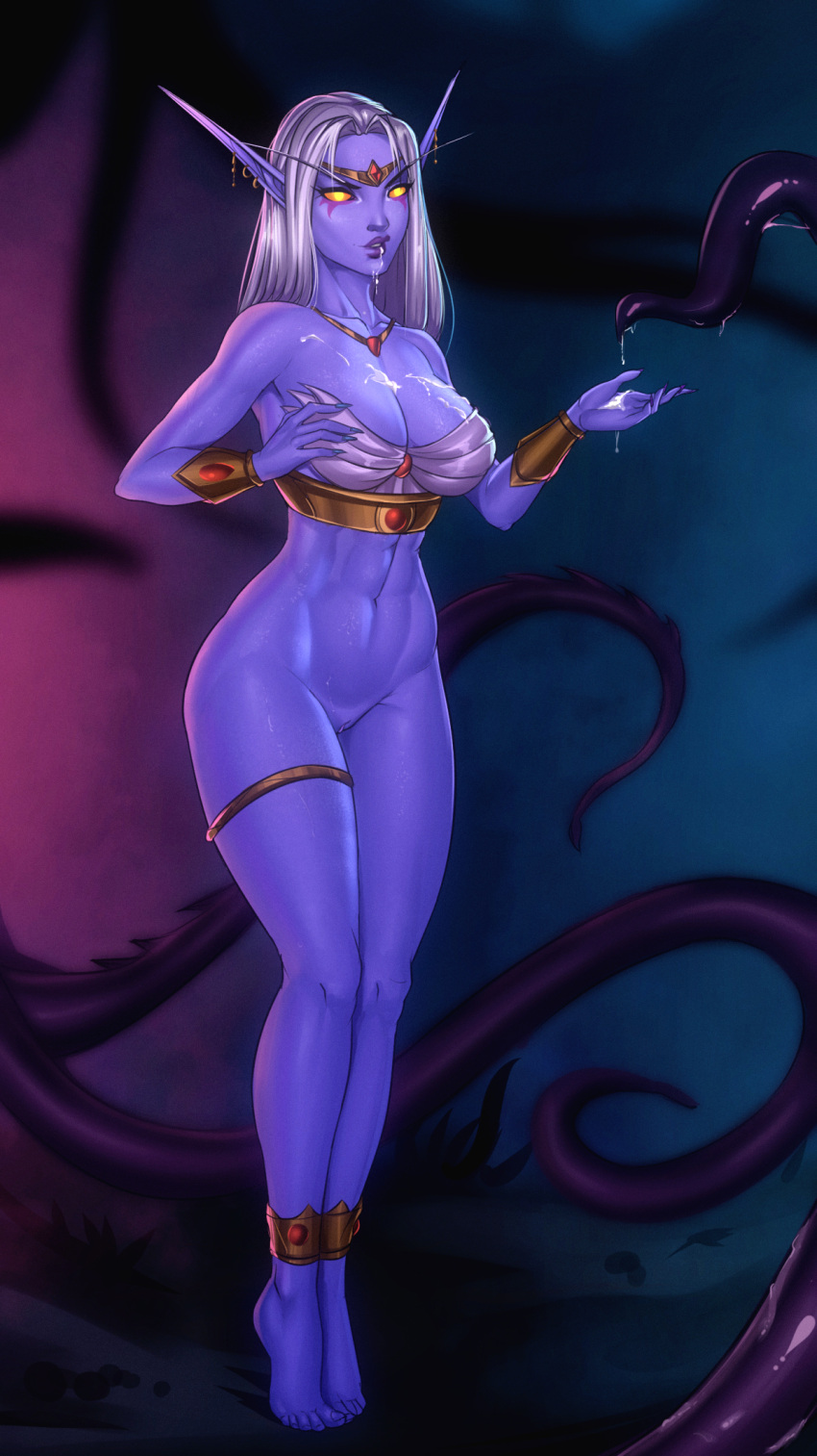 Night Elf (Blizzard Entertainment) Rule 34 Image